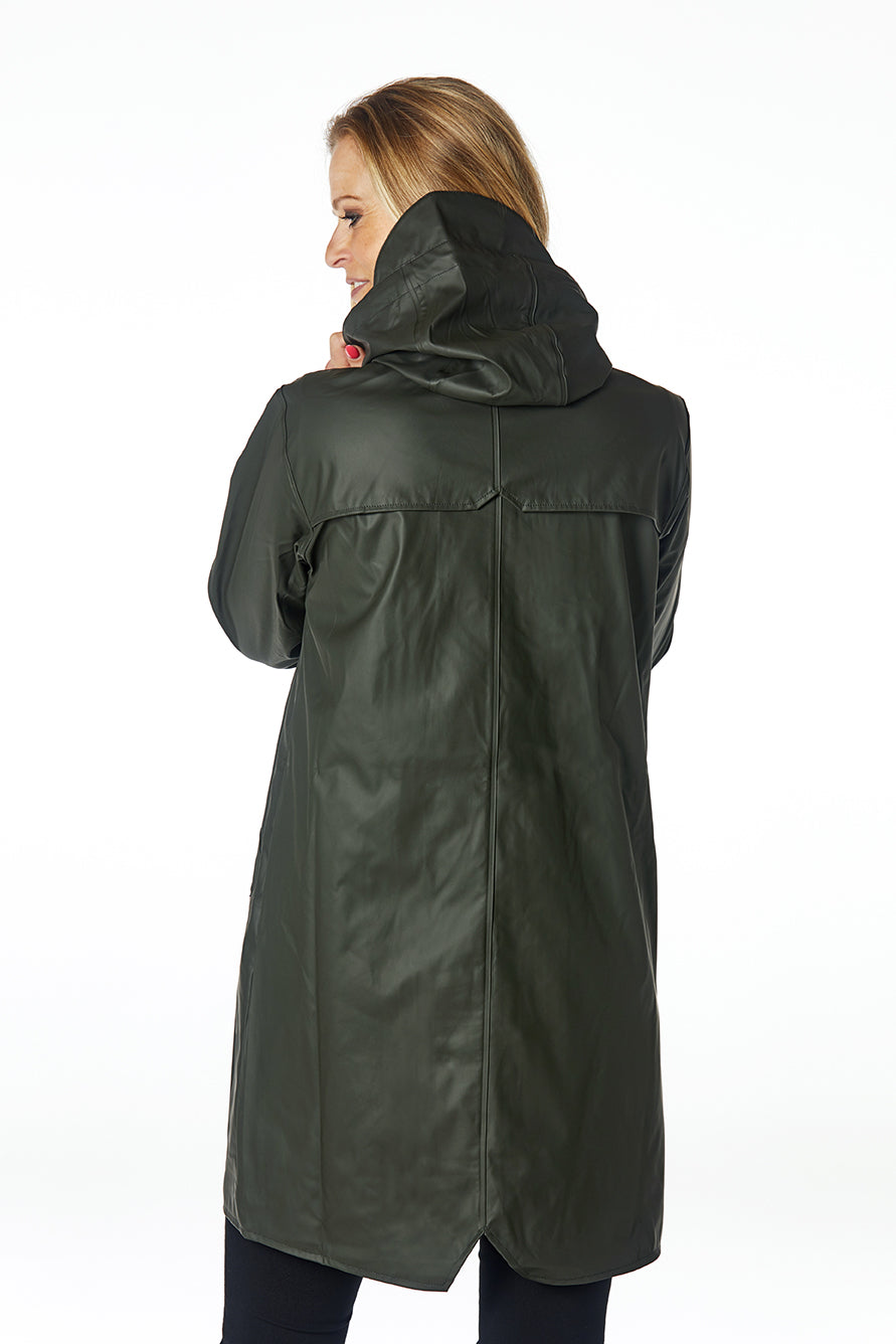 Windfield / Danwear Liesa Regnjakker 14 Hunter green.