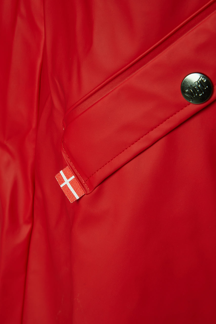 Windfield / Danwear Liesa Regnjakker 16 Red.