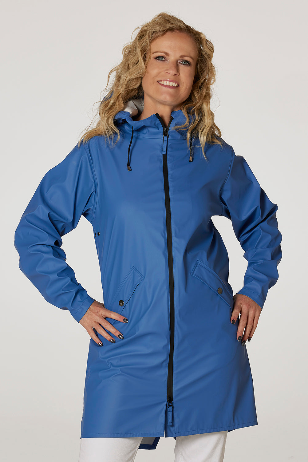 Windfield / Danwear Liesa Regnjakker 21 Light Blue
