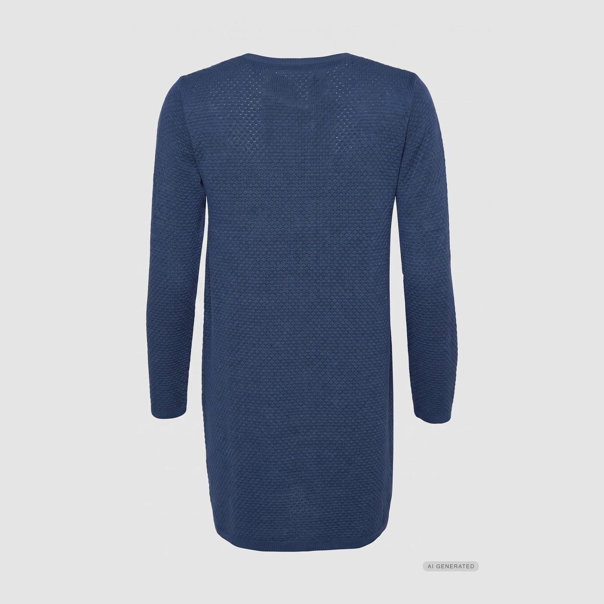 Lind Marie Knit Cardigan 706 Bagar blue melange