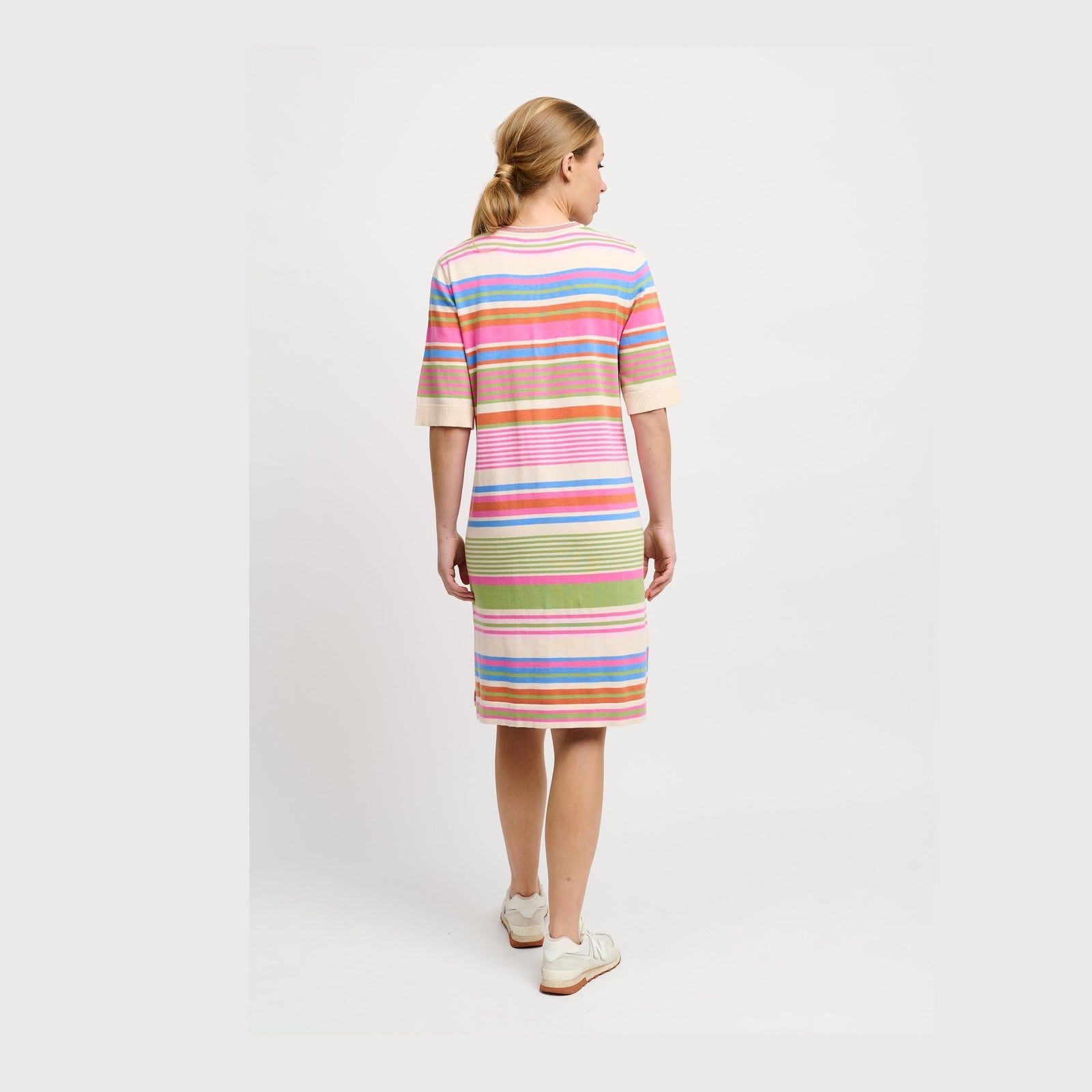 Lind Mille Knit Dress 1063 Apple green