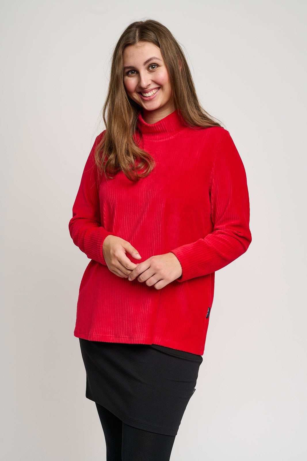 Pont Neuf PNAbiir Bluser 354 Warm Red