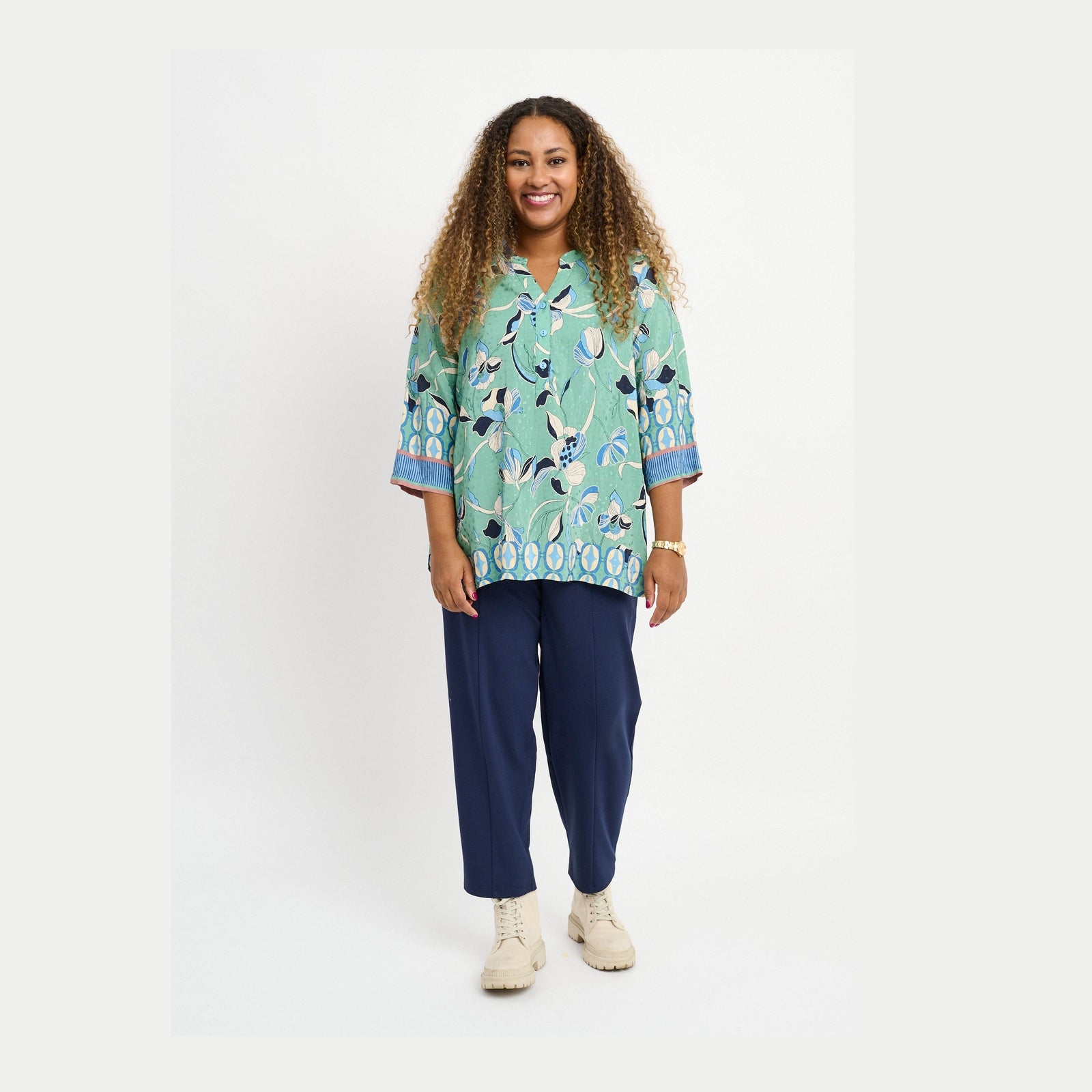 Pont Neuf PNAdella Bluser 3250 Soft Green