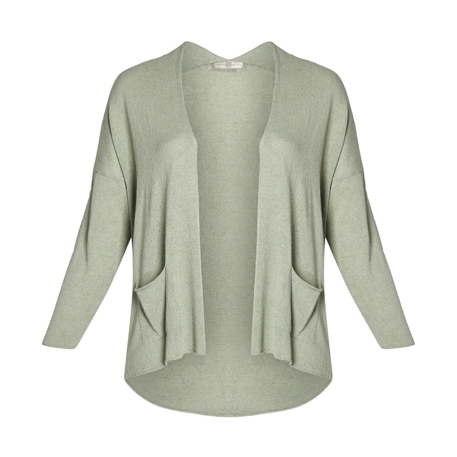 Pont Neuf PNAggie Knit Cardigan 1872 Khaki green