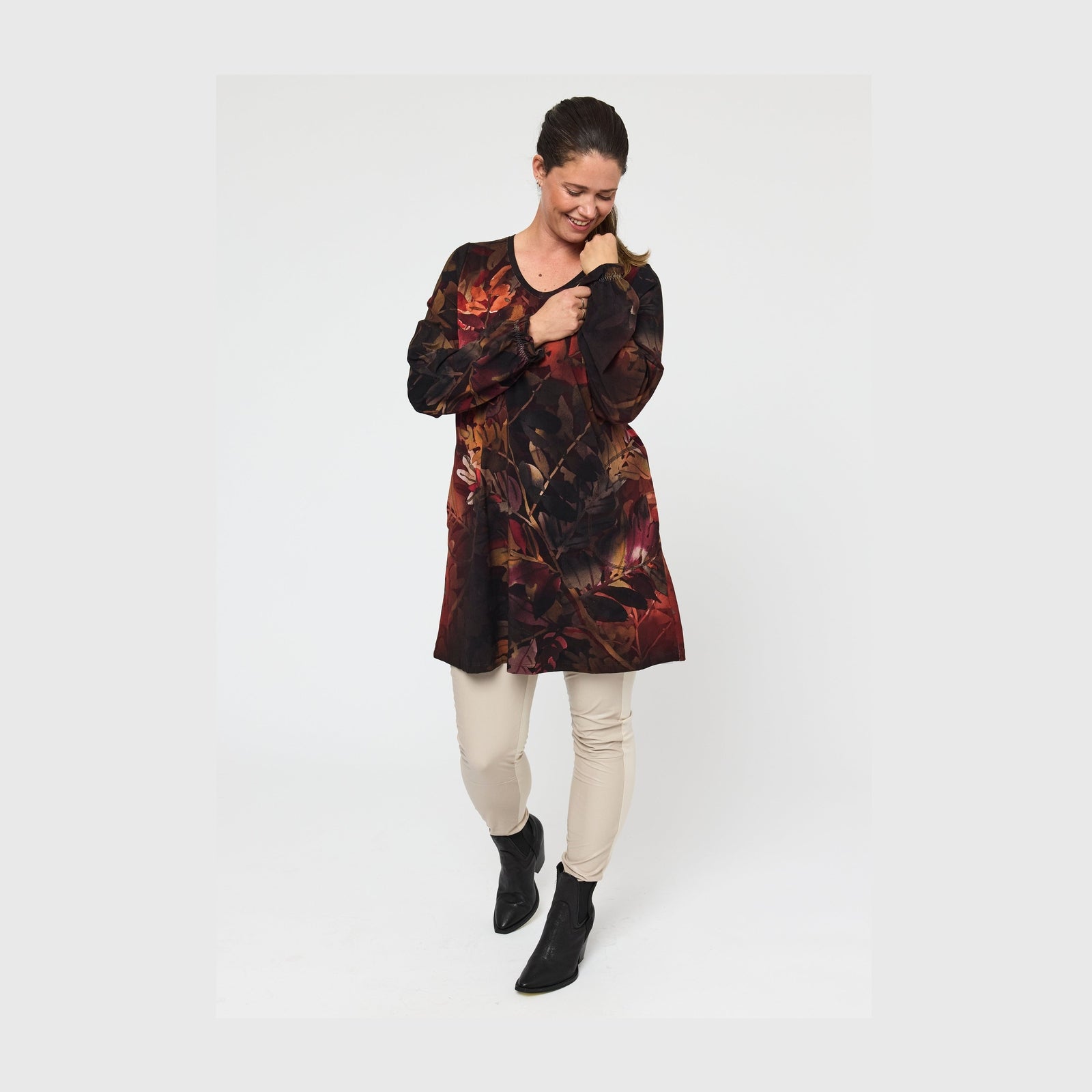 Pont Neuf PNAisa Tunikaer 2999 BORDEAUX RED