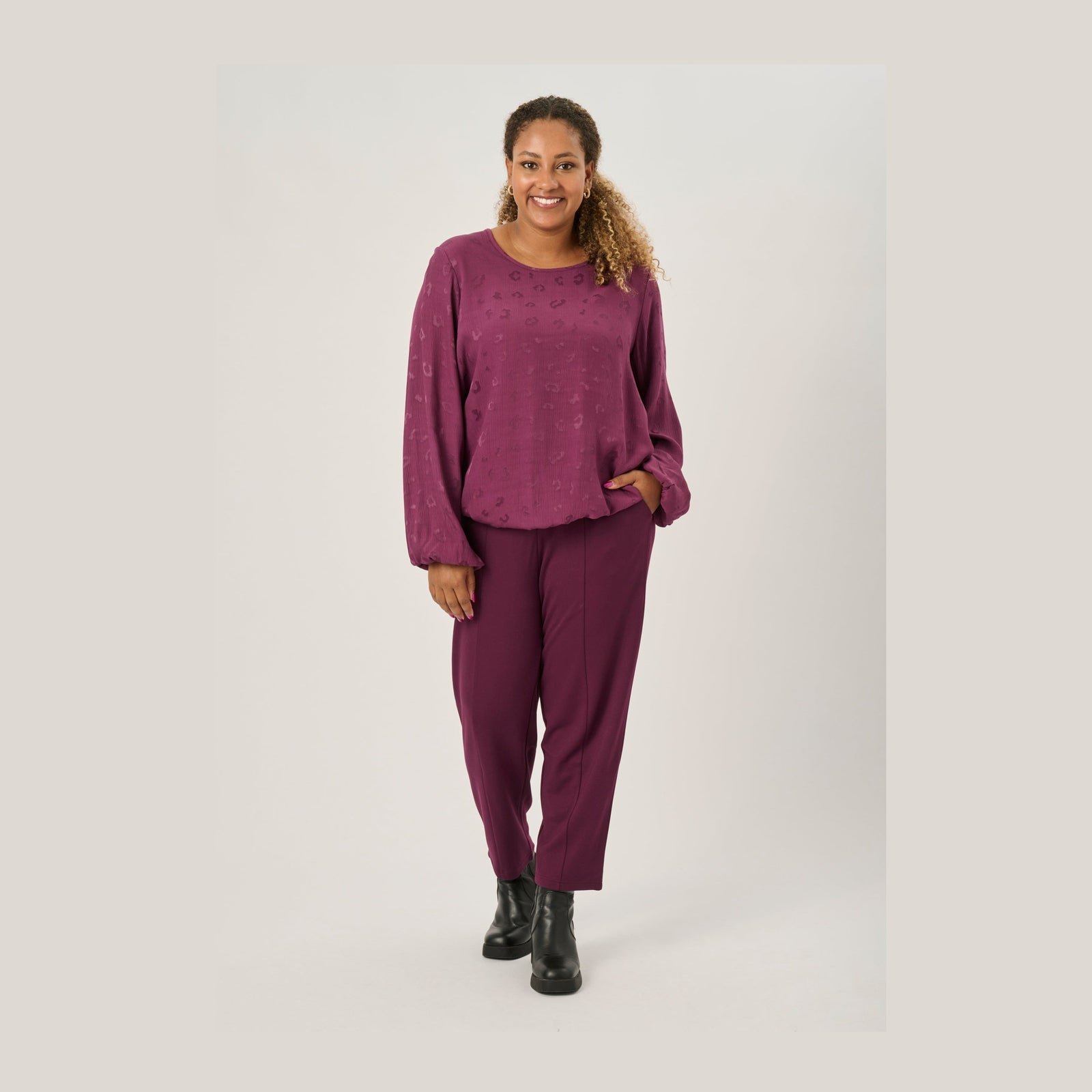 Pont Neuf PNAlison Bluser 7880 Plum