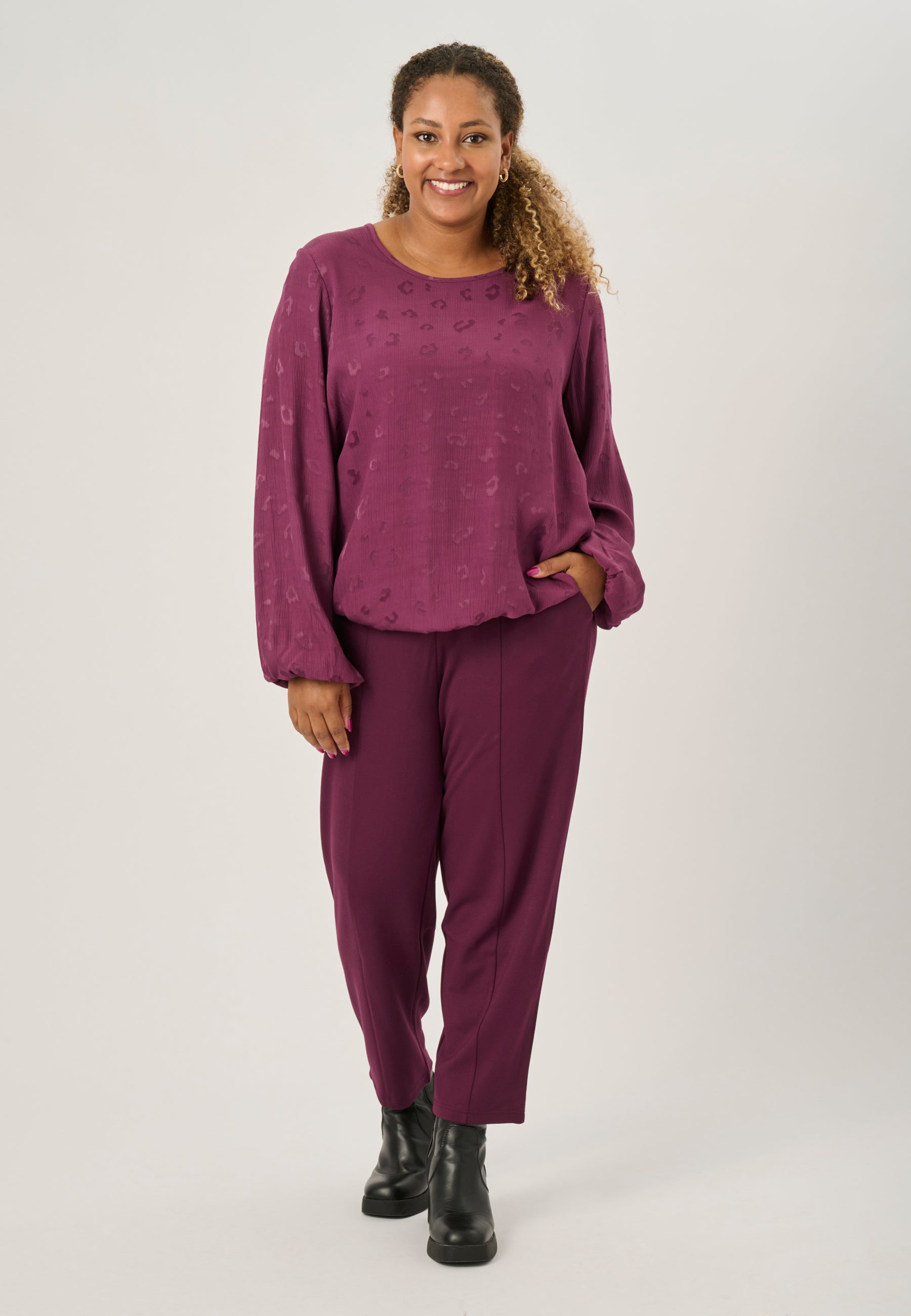 Pont Neuf PNAlison Bluser 7880 Plum