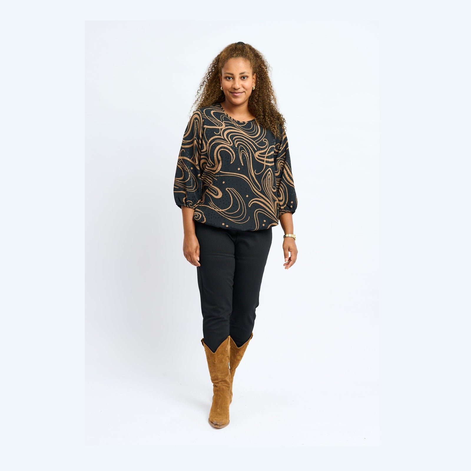 Pont Neuf PNAlison Bluser 9999 BLACK