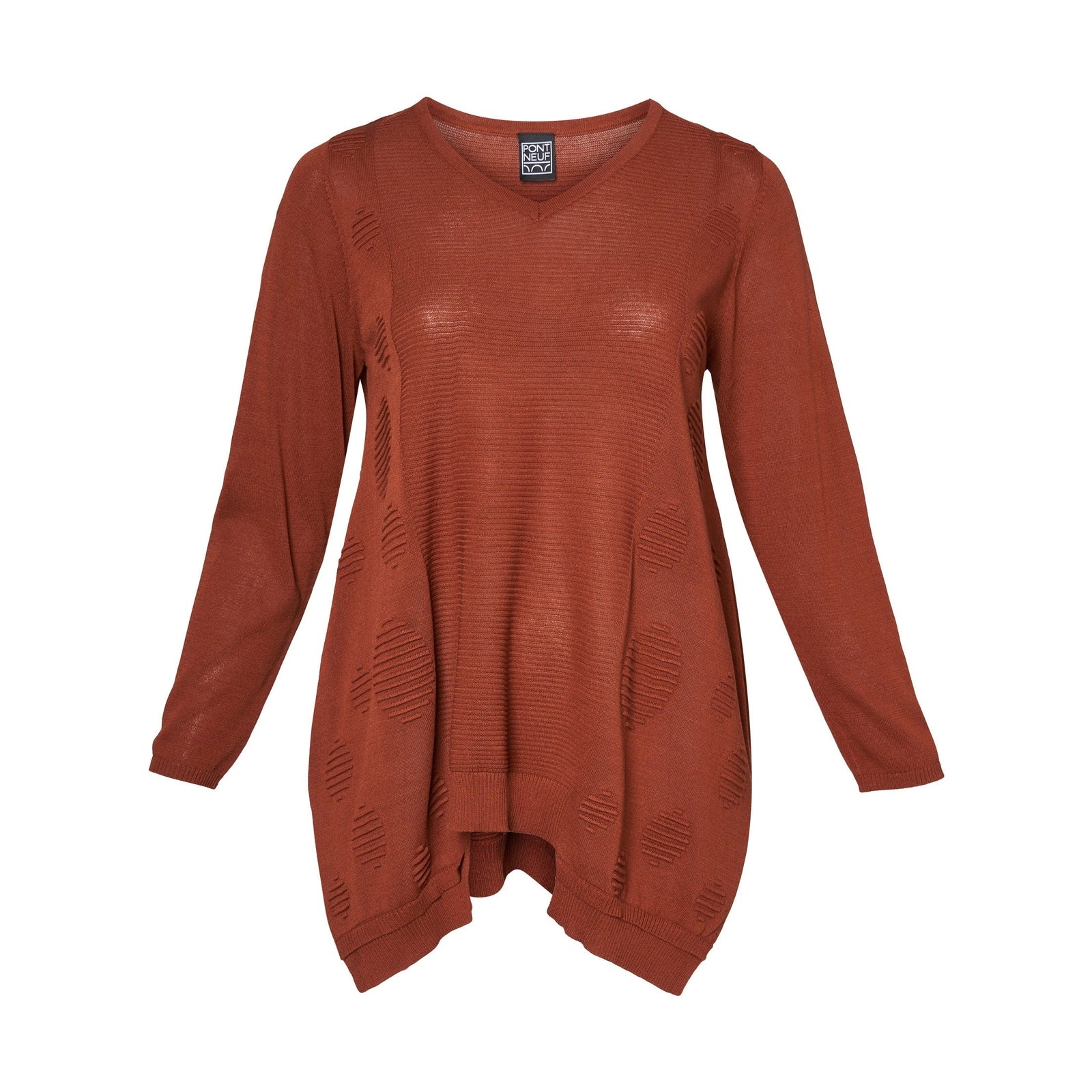 Pont Neuf PNAlli Knit Cardigan 725 Caramel