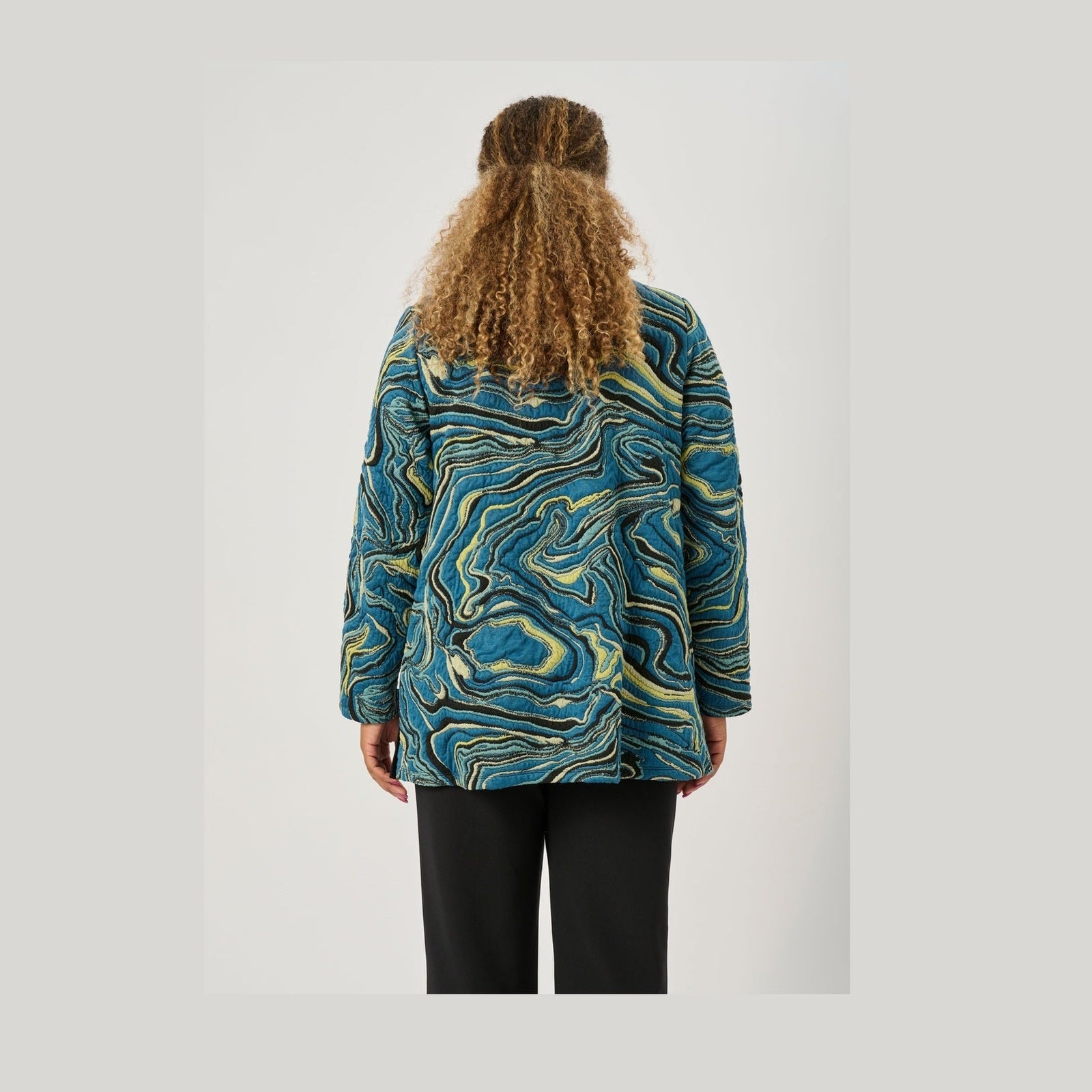 Pont Neuf PNAnelise Cardigan 5052 Petrol Blue
