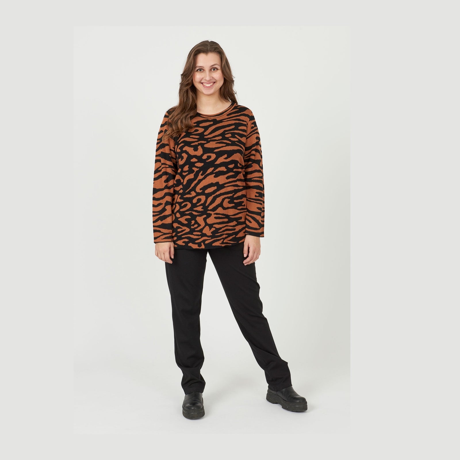 Pont Neuf PNAnjo Knit Pullover 999 Black
