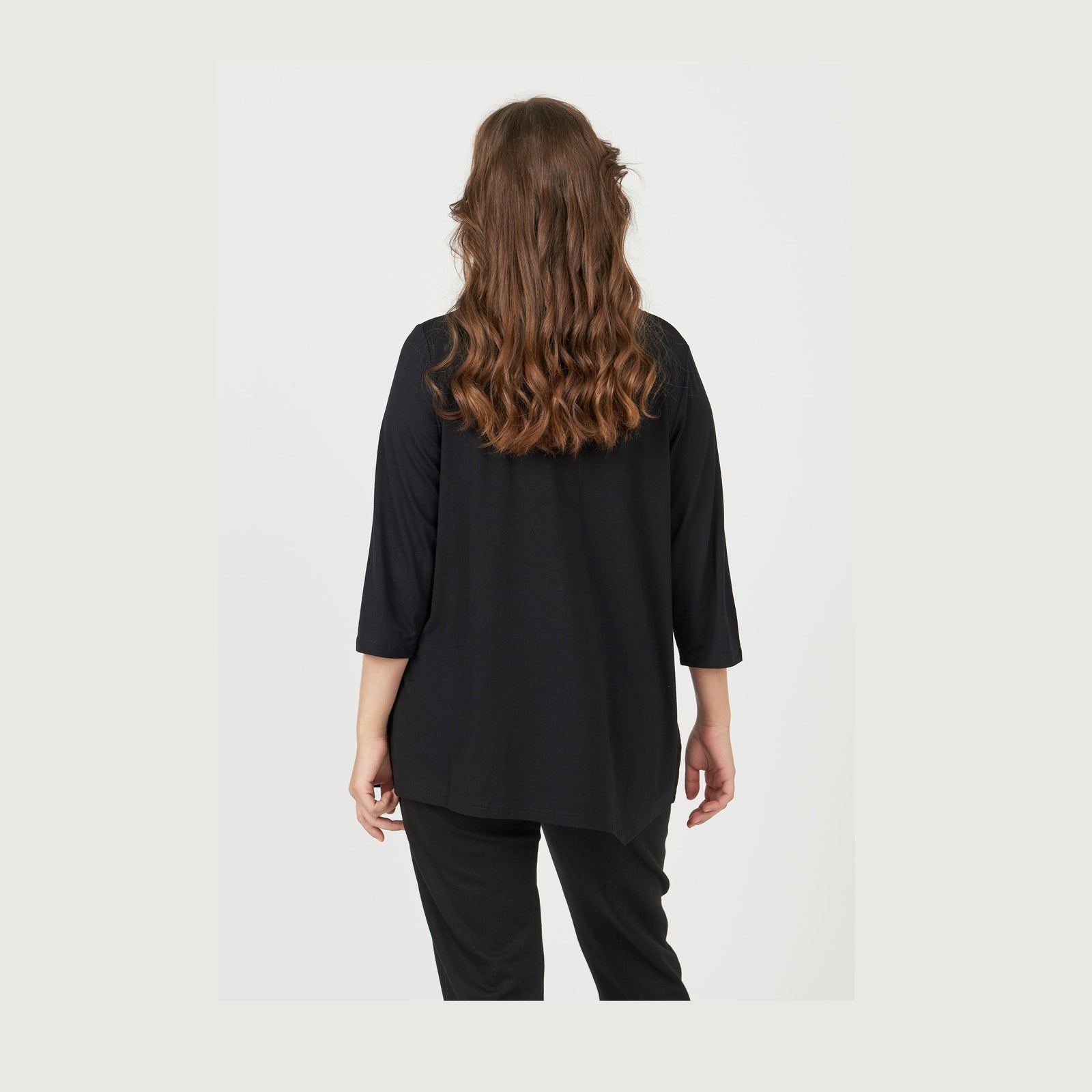 Pont Neuf PNAnnastacia - EcoVero Tunikaer 9999 BLACK