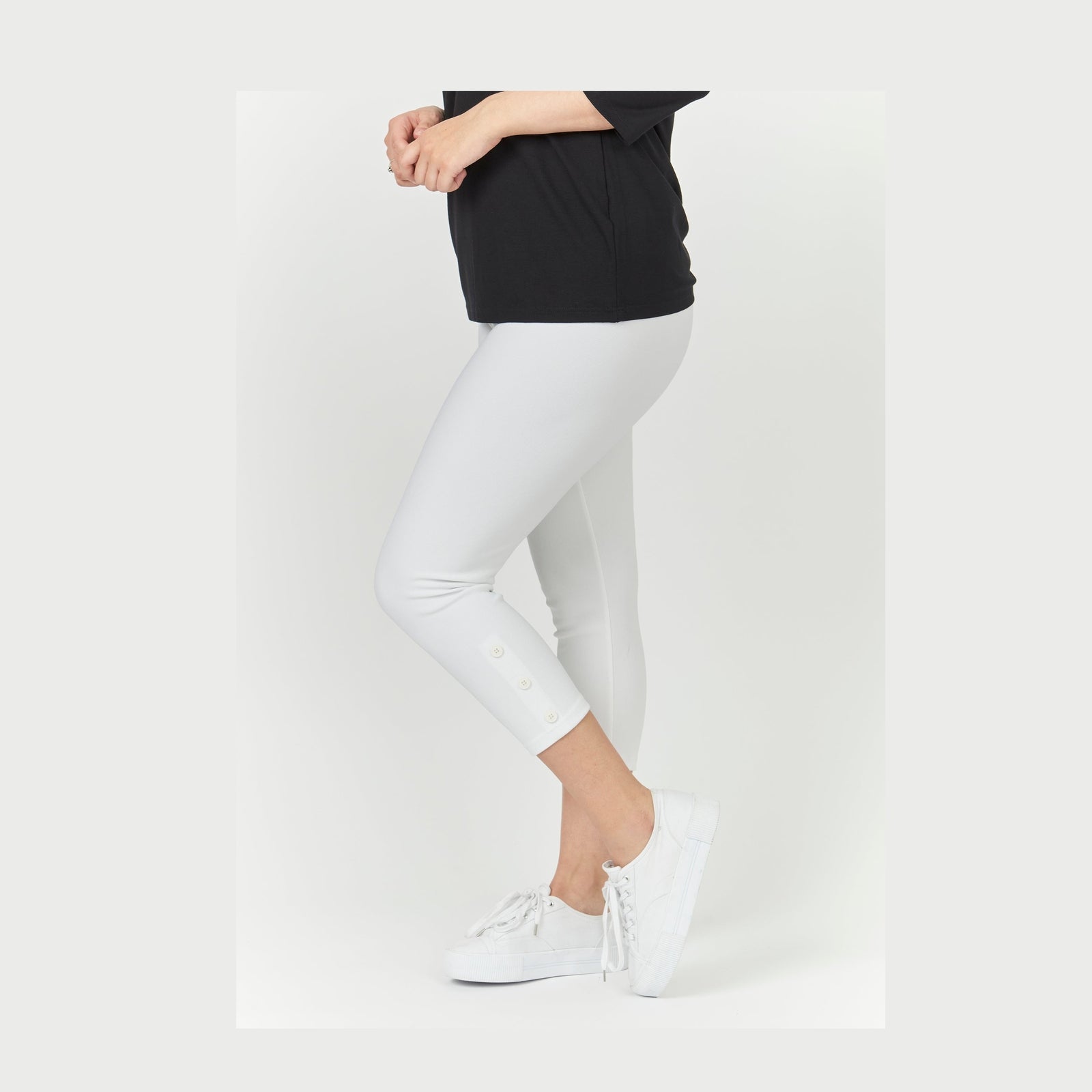 Pont Neuf PNAnnika Leggings 101 White