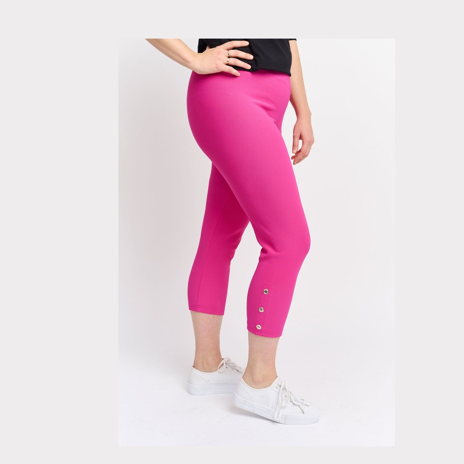 Pont Neuf PNAnnika Leggings 163 Fuchsia