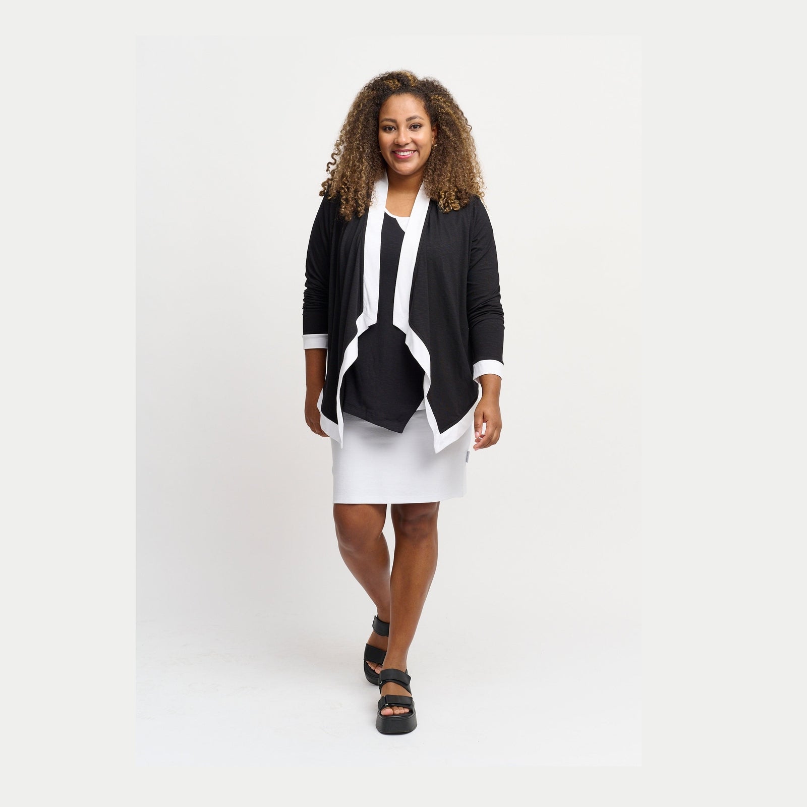 Pont Neuf PNArwen Cardigan 999 Black