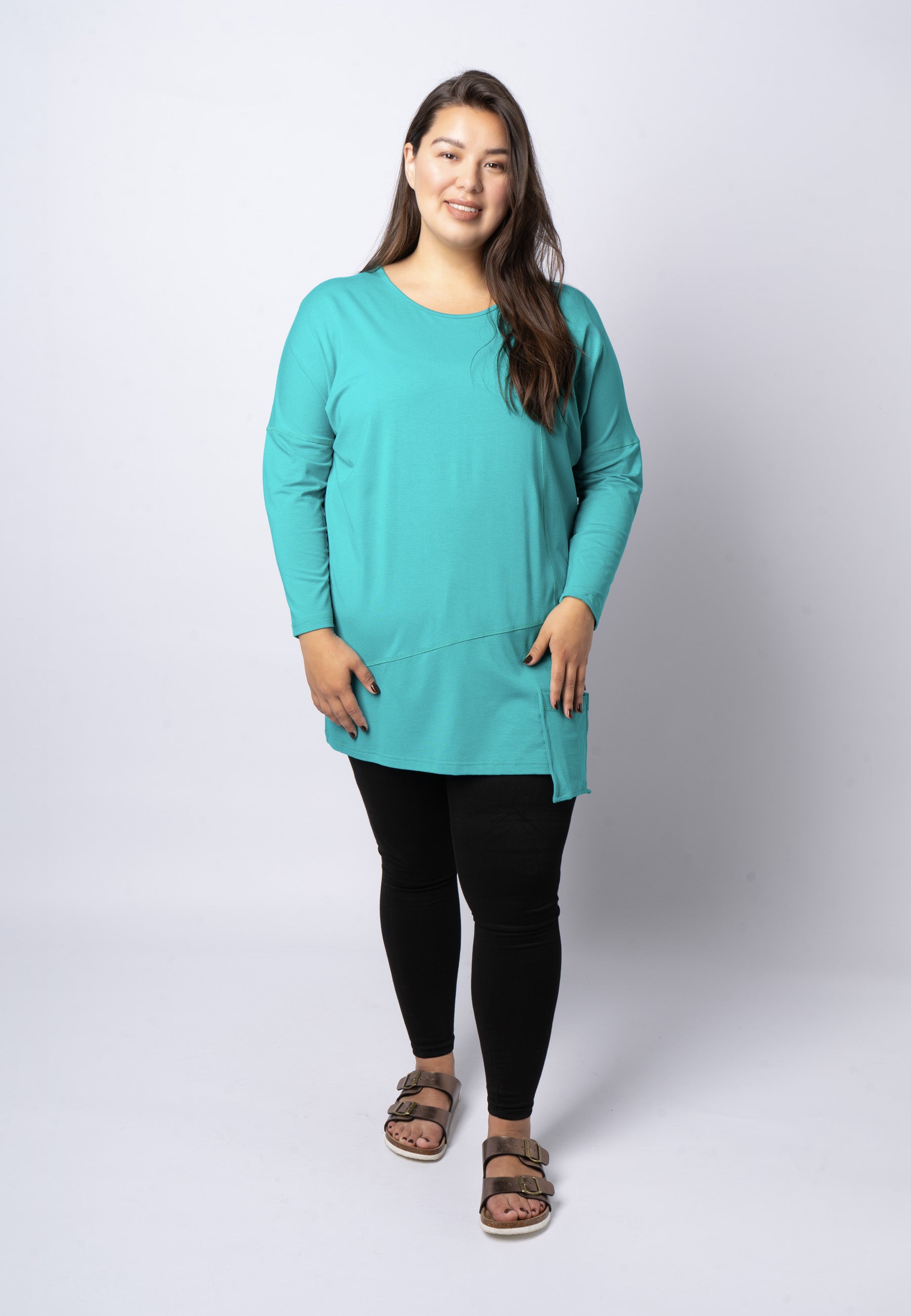 Pont Neuf PNAura Bluser 631 See Green