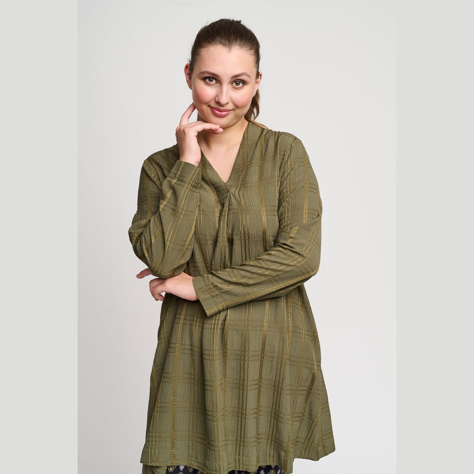 Pont Neuf PNBana-Mie Tunikaer 147 Dark Olive Green