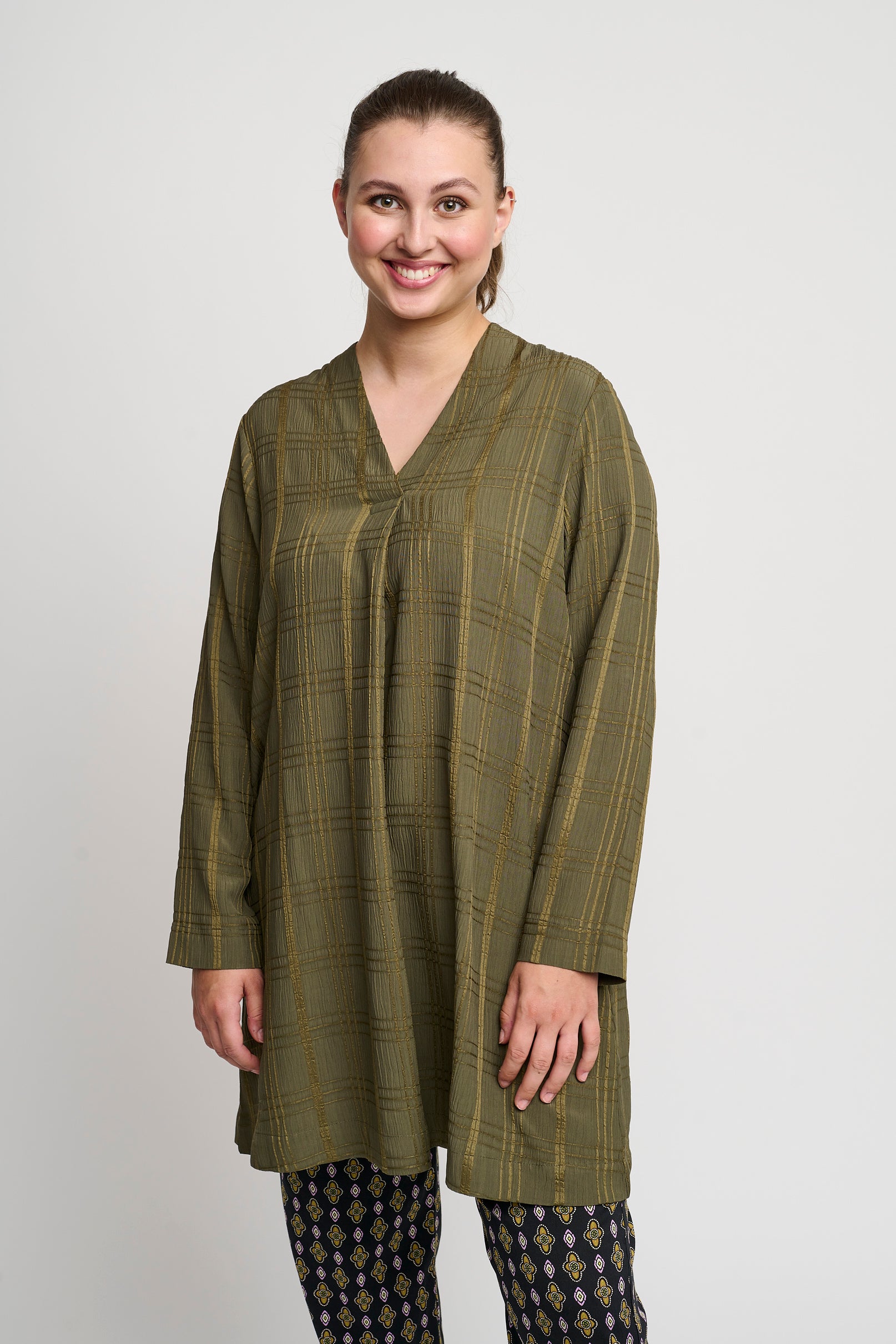 Pont Neuf PNBana-Mie Tunikaer 147 Dark Olive Green