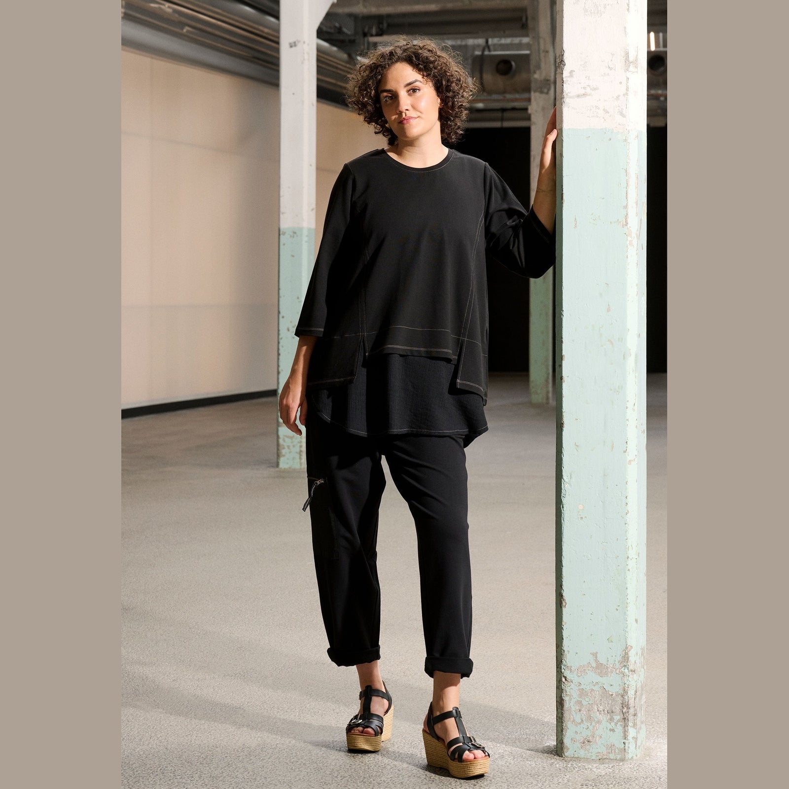 Pont Neuf PNBari Bukser 9999 BLACK