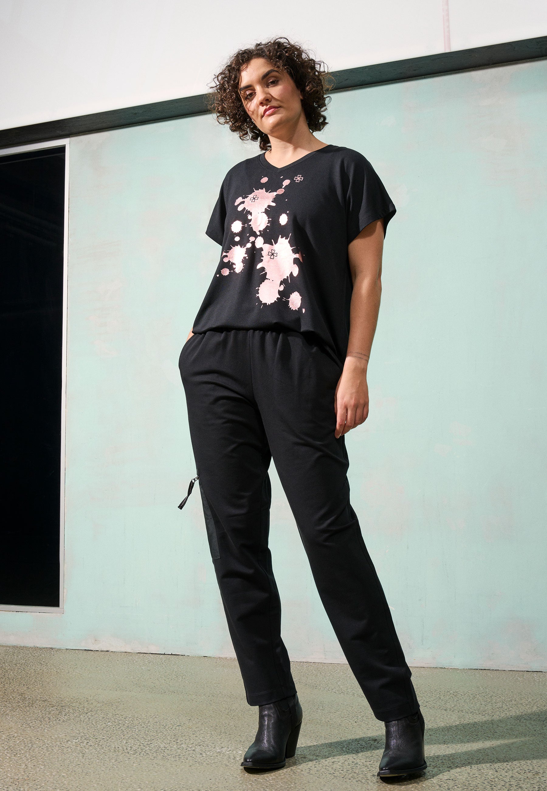 Pont Neuf PNBari Bukser 9999 BLACK