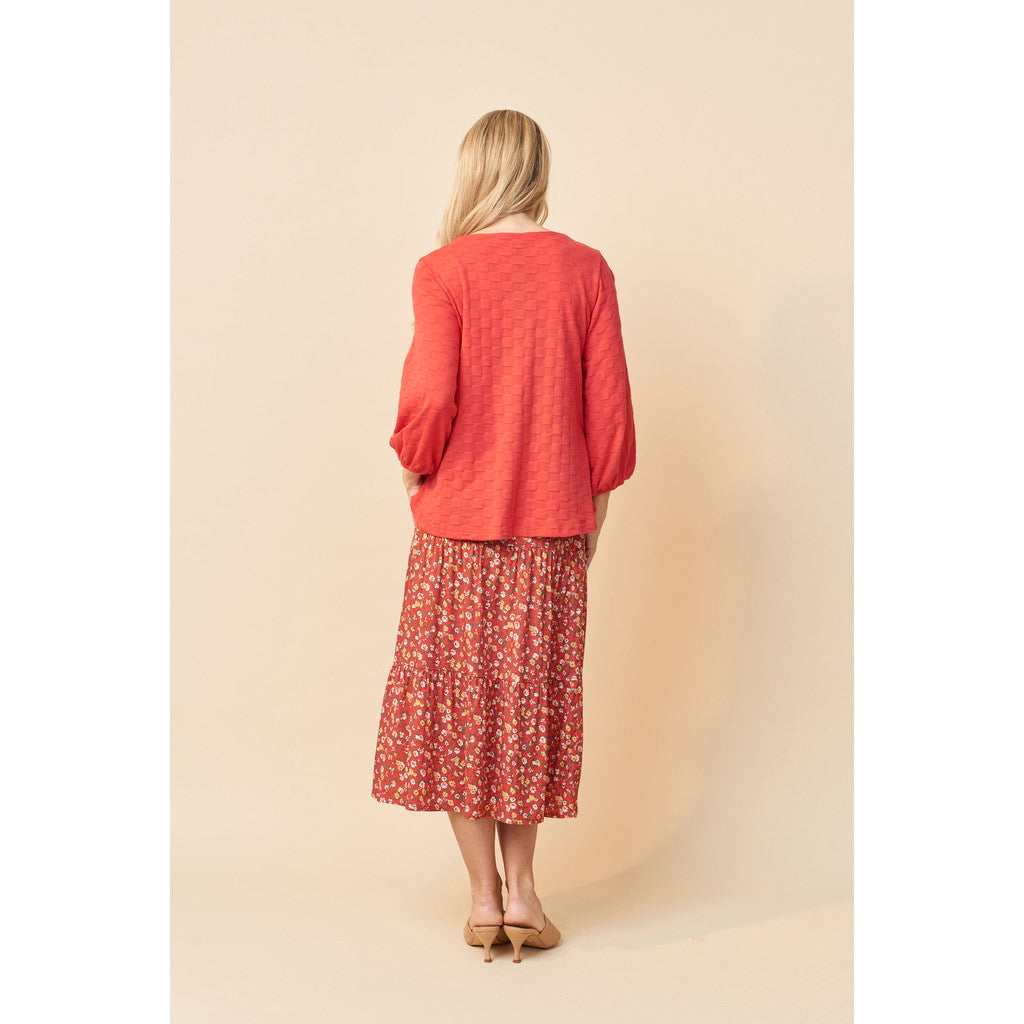 Pont Neuf PNBerdine Bluser 306 Raspberry