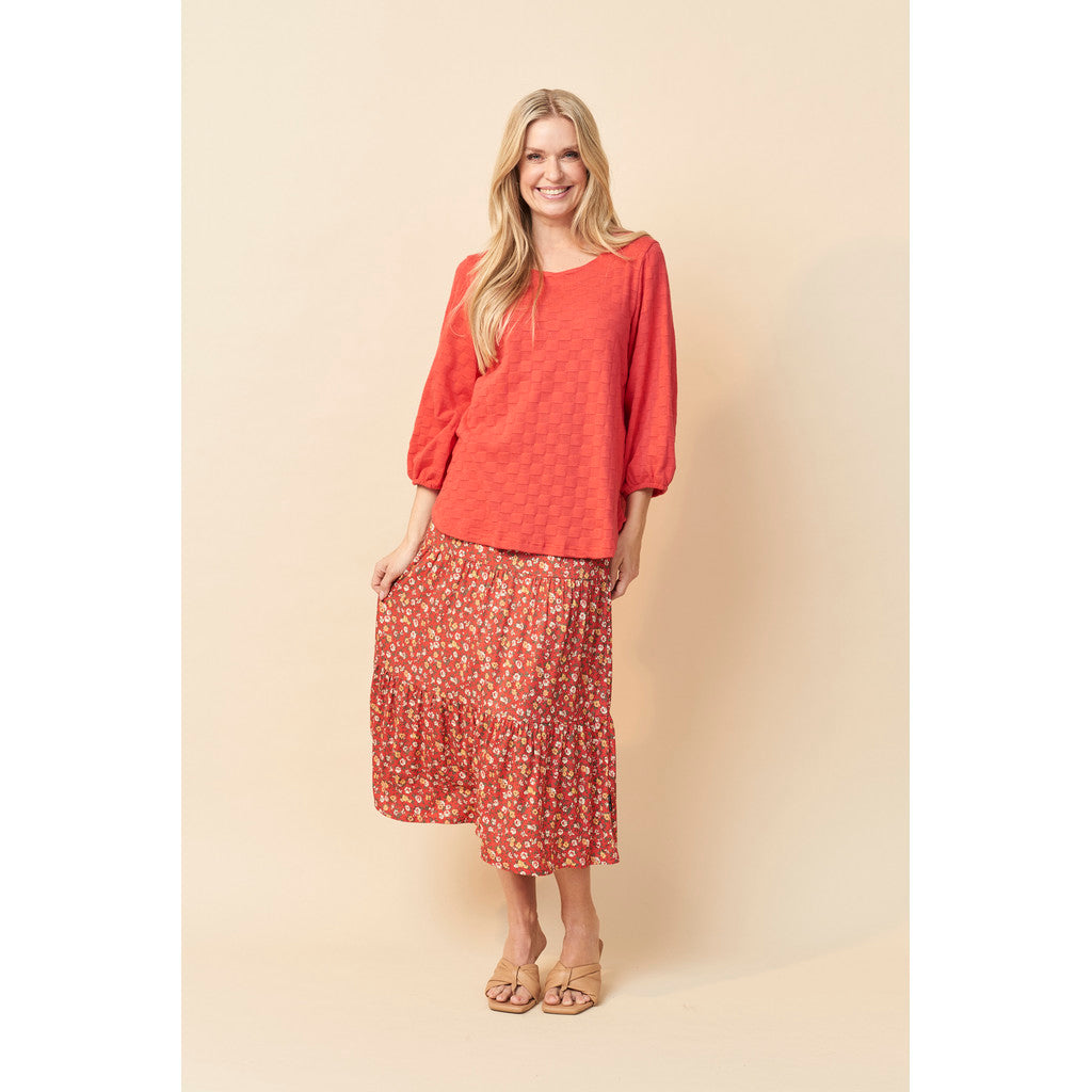 Pont Neuf PNBerdine Bluser 306 Raspberry