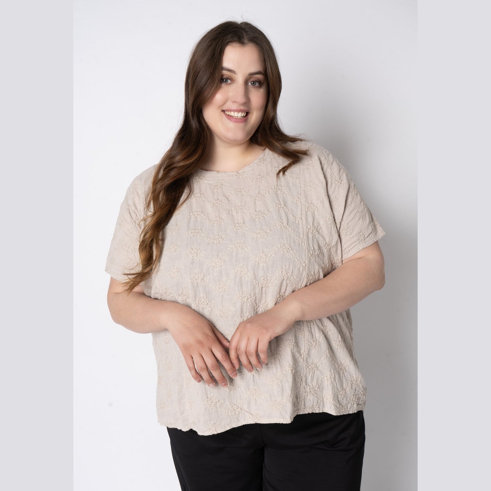 Pont Neuf PNBetyl Bluser 134 Linen