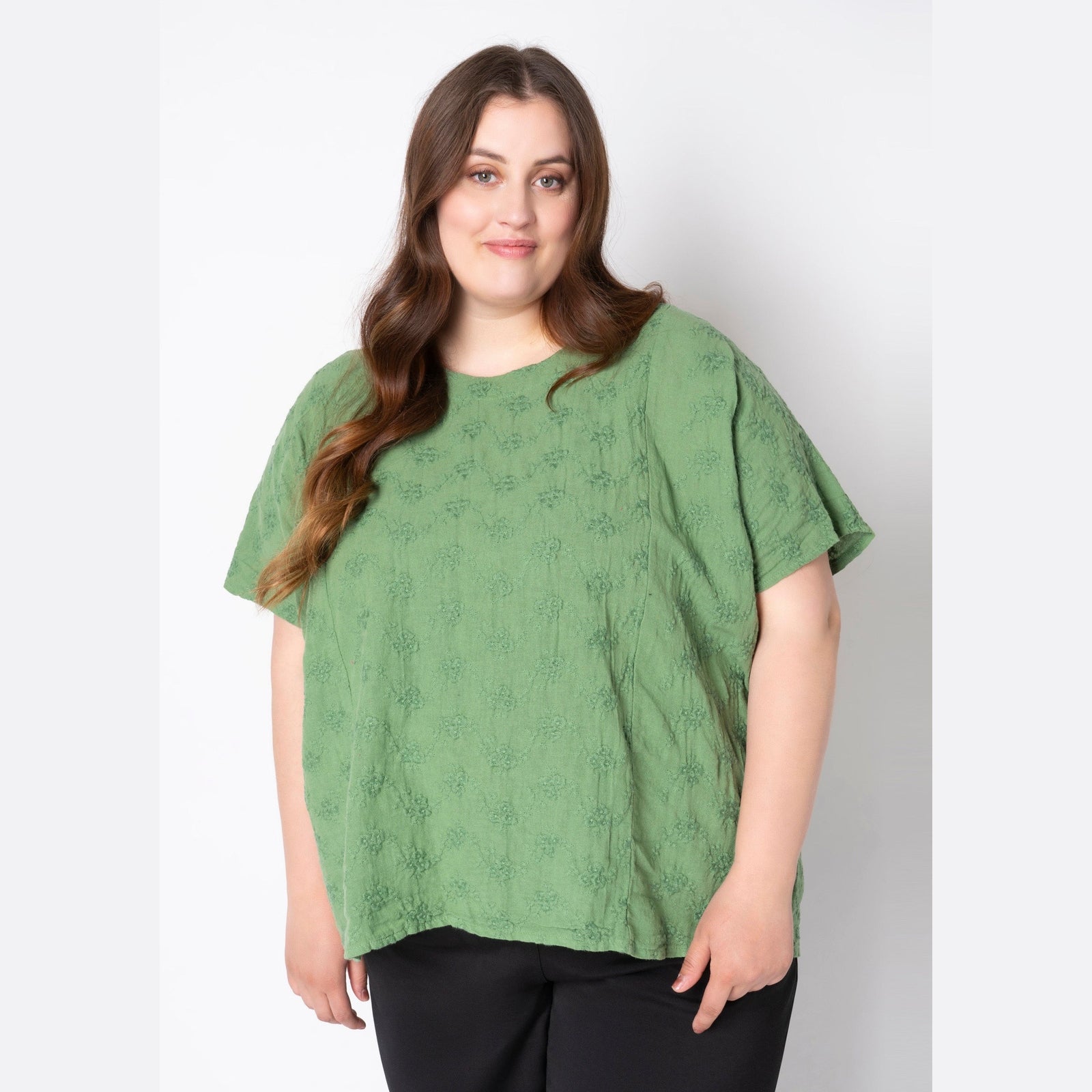 Pont Neuf PNBetyl Bluser 838 Grass Green