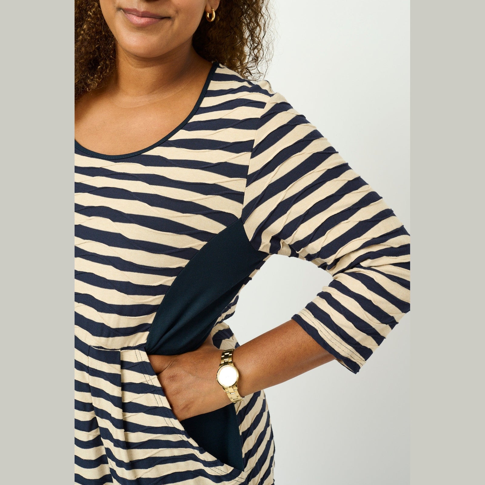 Pont Neuf PNBianco Kjoler 817 Navy/sand
