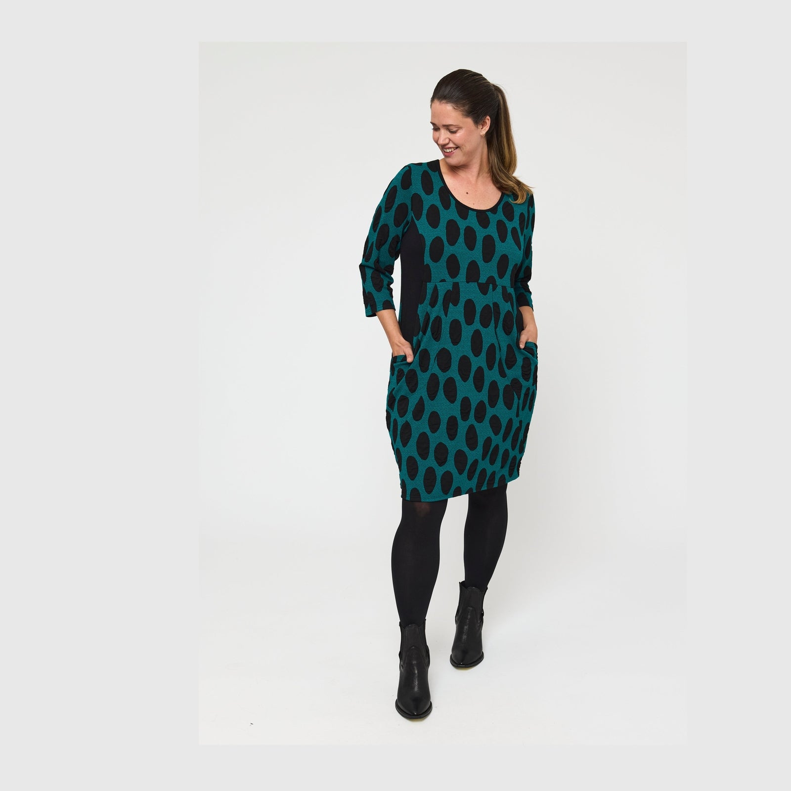 Pont Neuf PNBianco Kjoler 5052 Petrol Blue