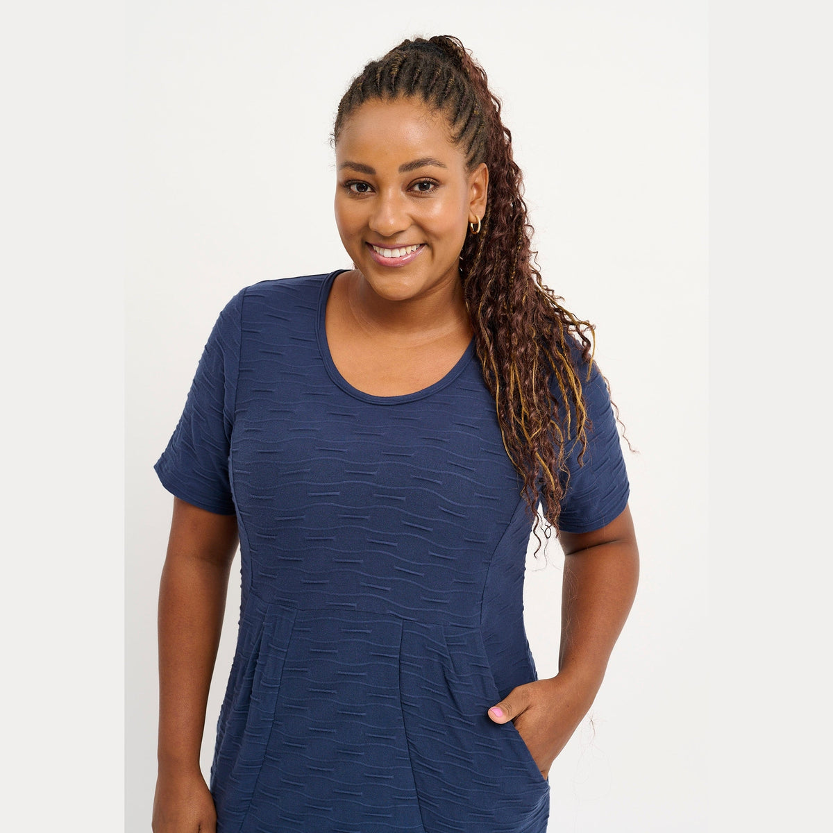 Pont Neuf PNBianco Sia Kjoler 5999 NAVY BLUE
