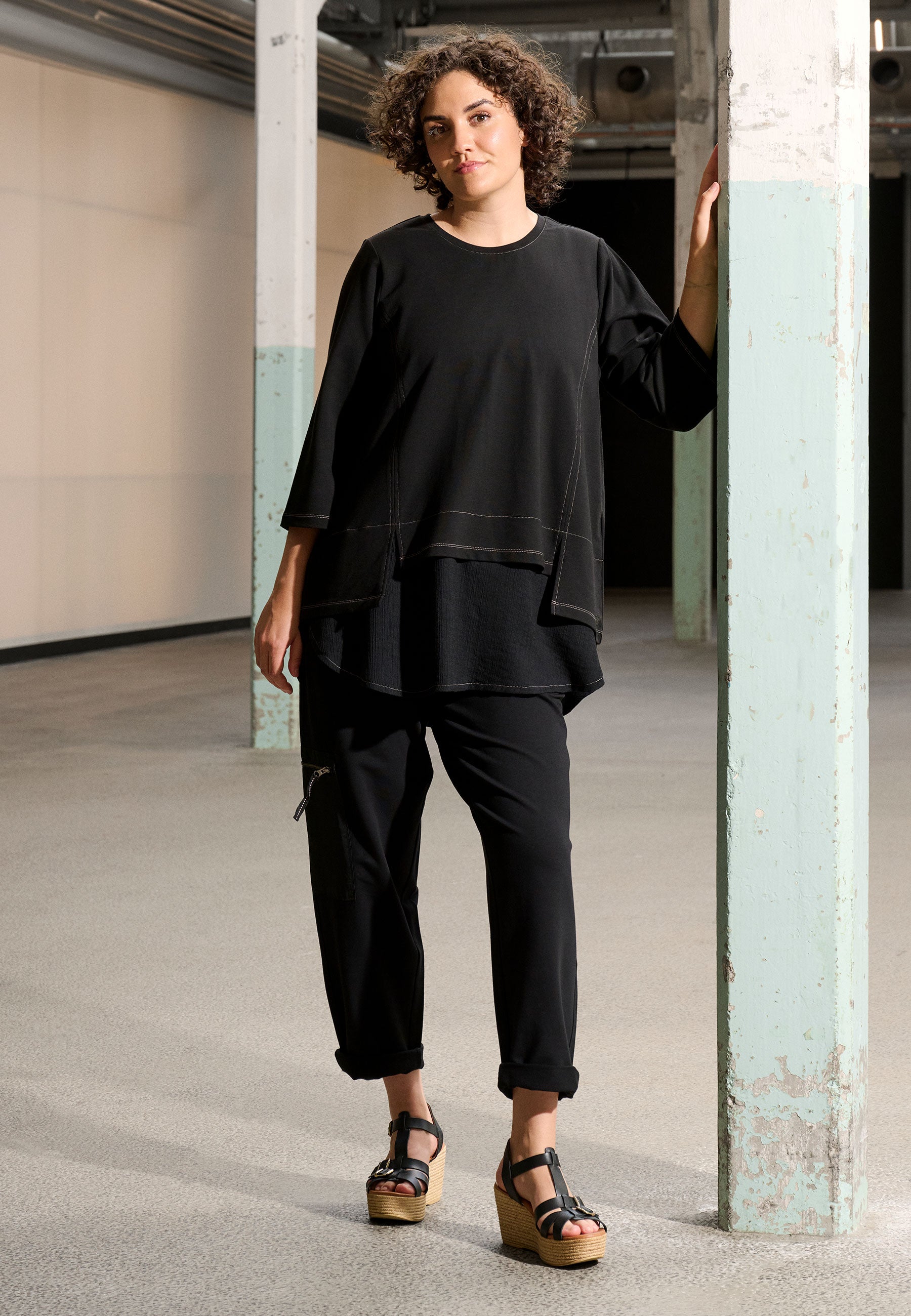 Pont Neuf PNBlanca Bluser 9999 BLACK