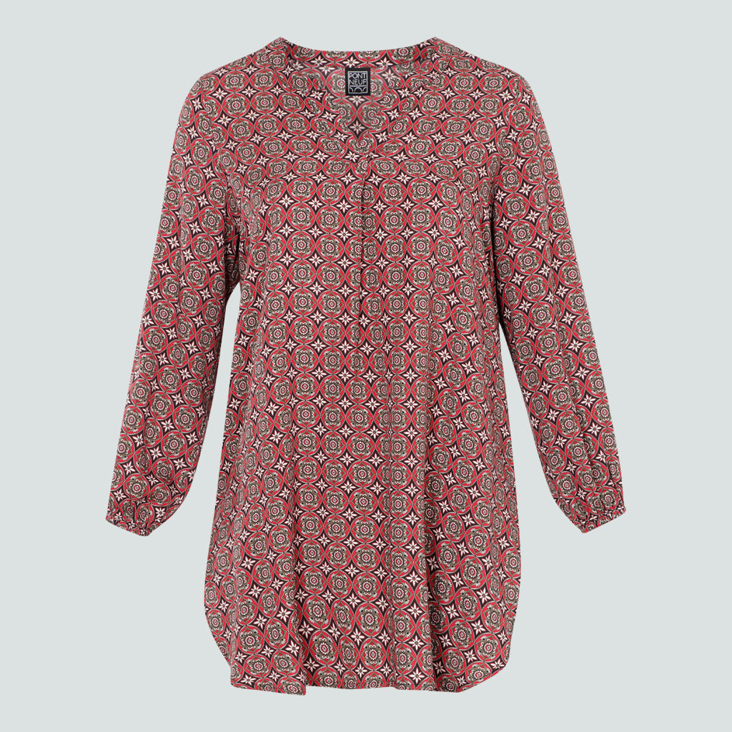 Pont Neuf PNBloom-Mie Tunikaer 354 Warm Red
