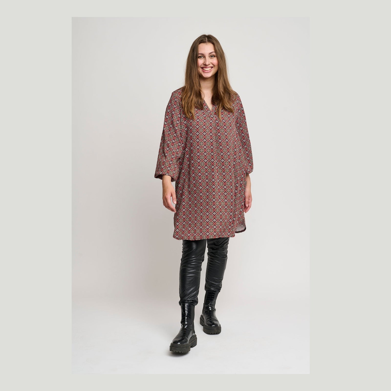 Pont Neuf PNBloom-Mie Tunikaer 354 Warm Red