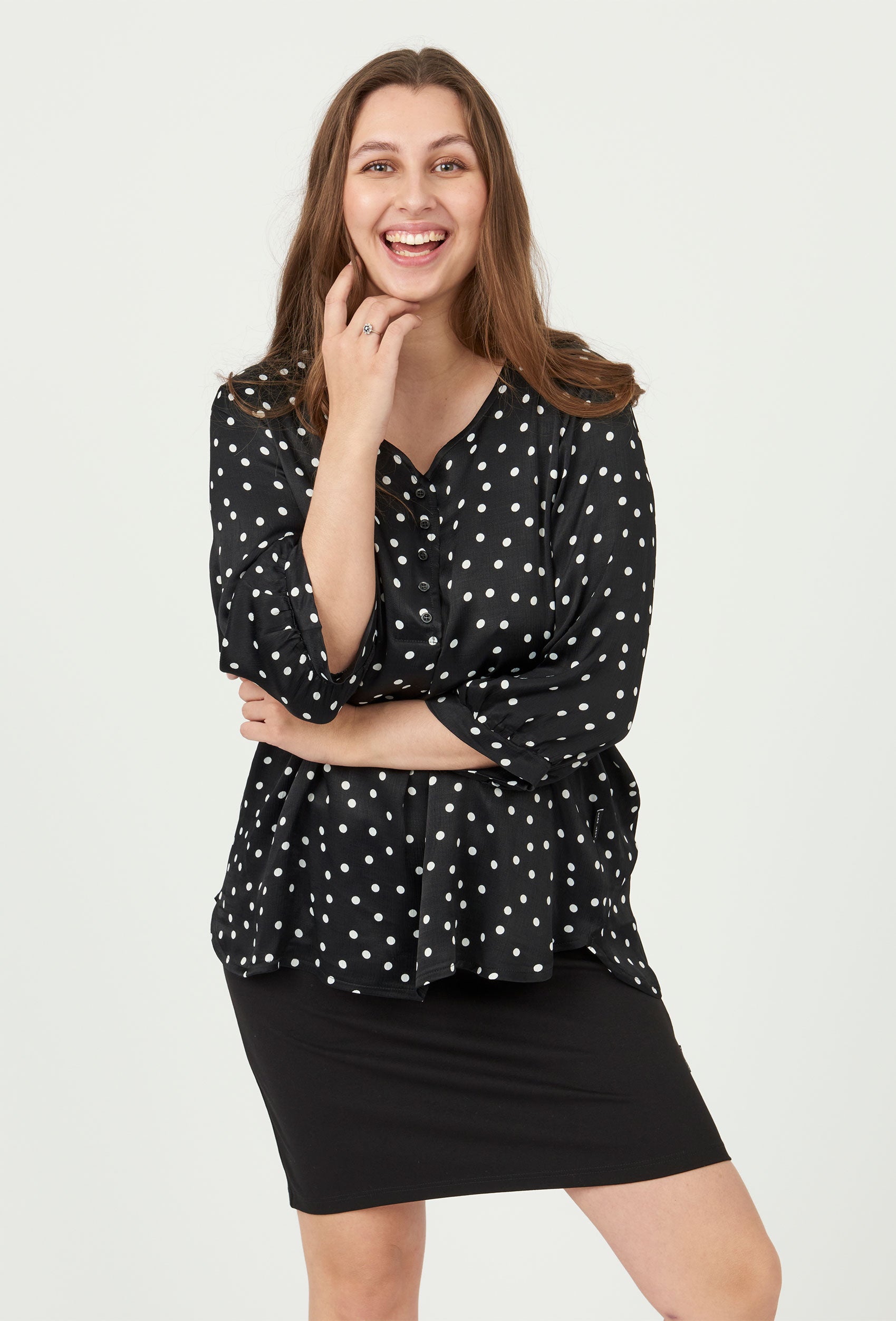 Pont Neuf PNBrie Bluser 999 Black