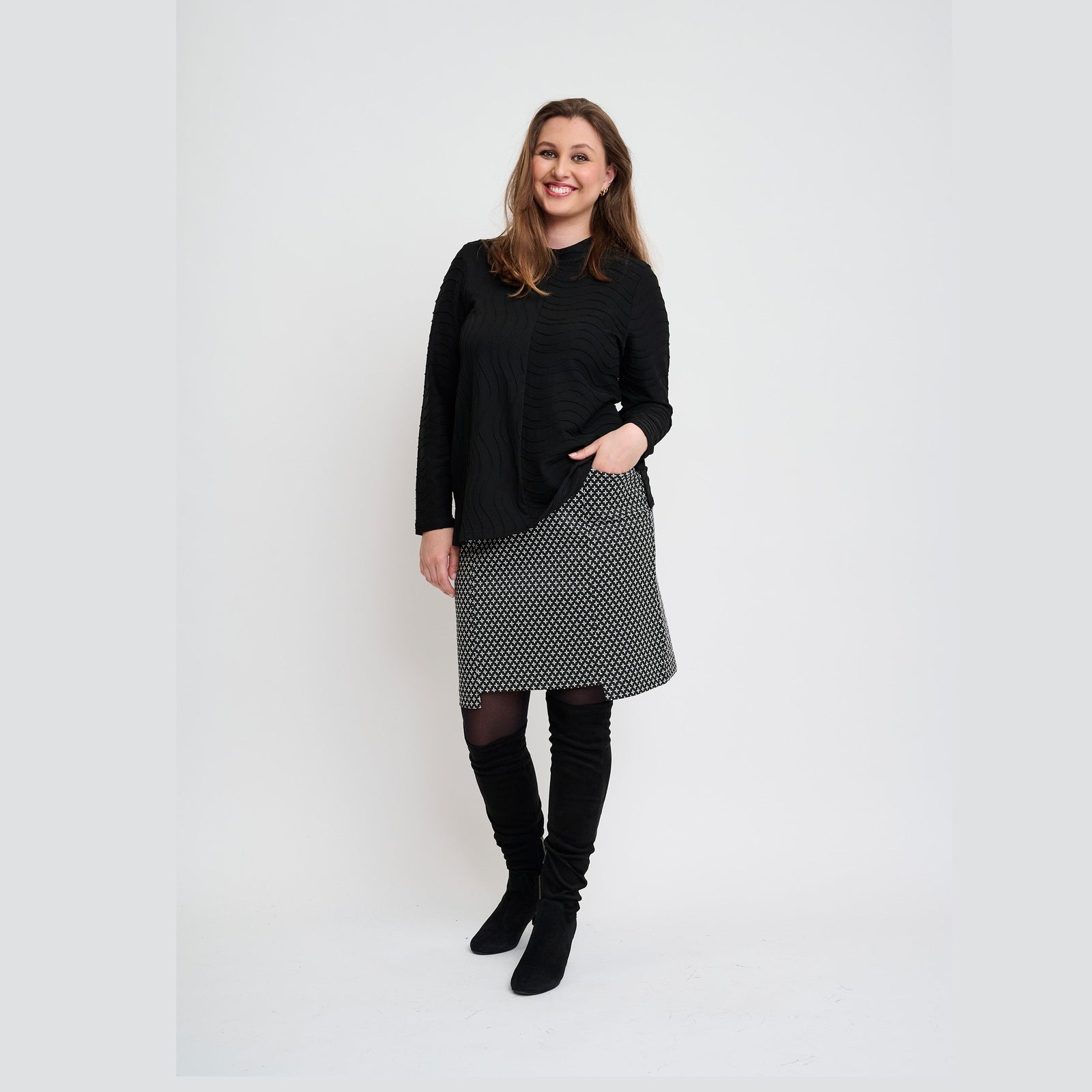 Pont Neuf PNCaia Bluser 999 Black