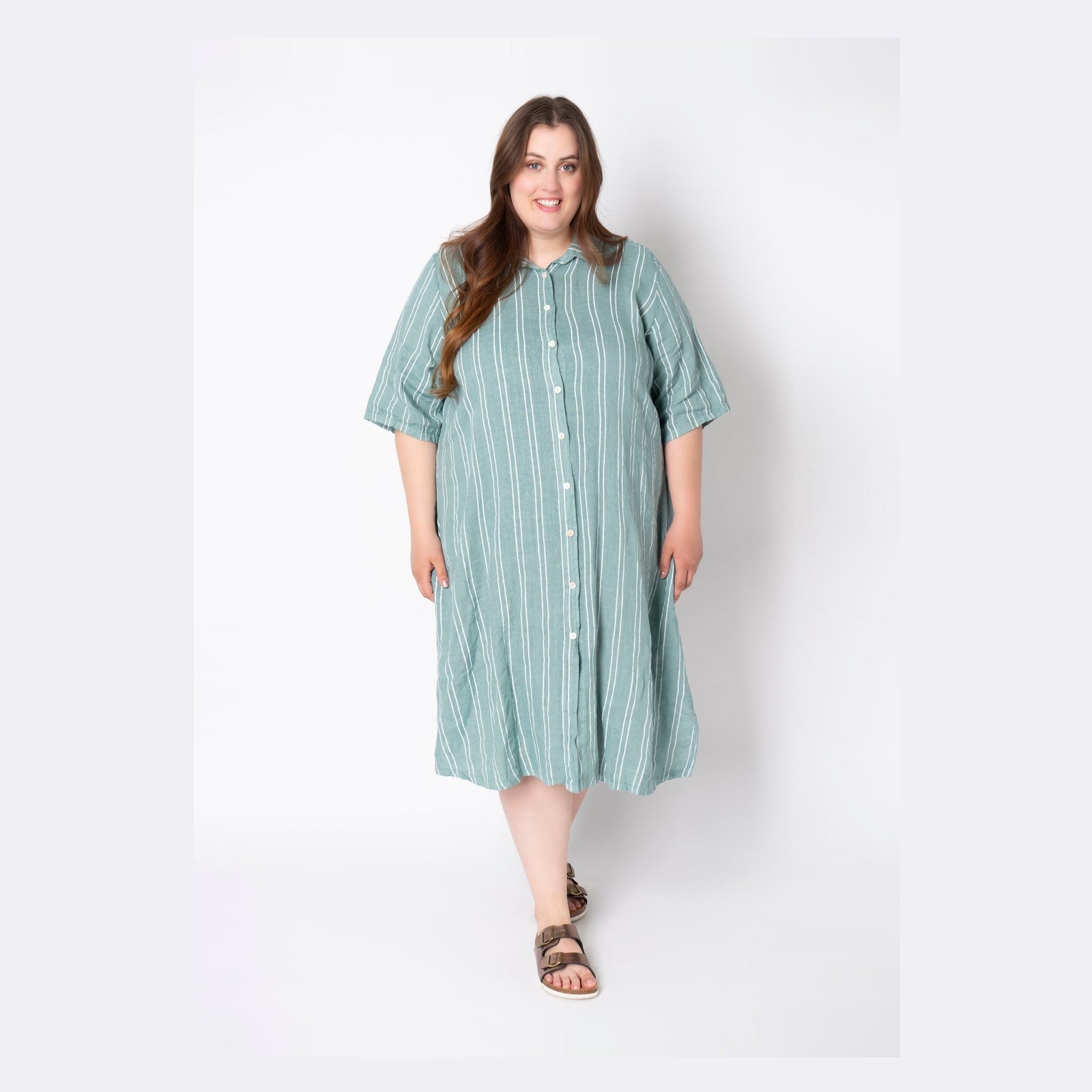 Pont Neuf PNCanna Kjoler 618 Dusty Green