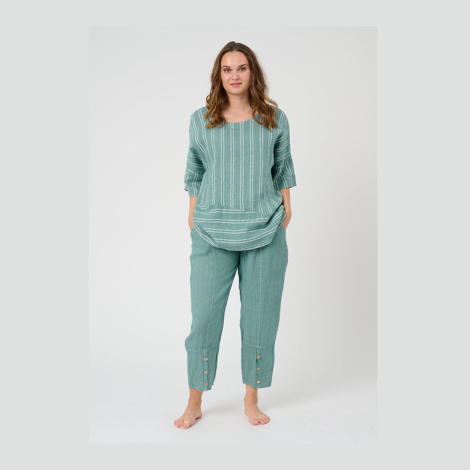 Pont Neuf PNCarli Tunikaer 618 Dusty Green