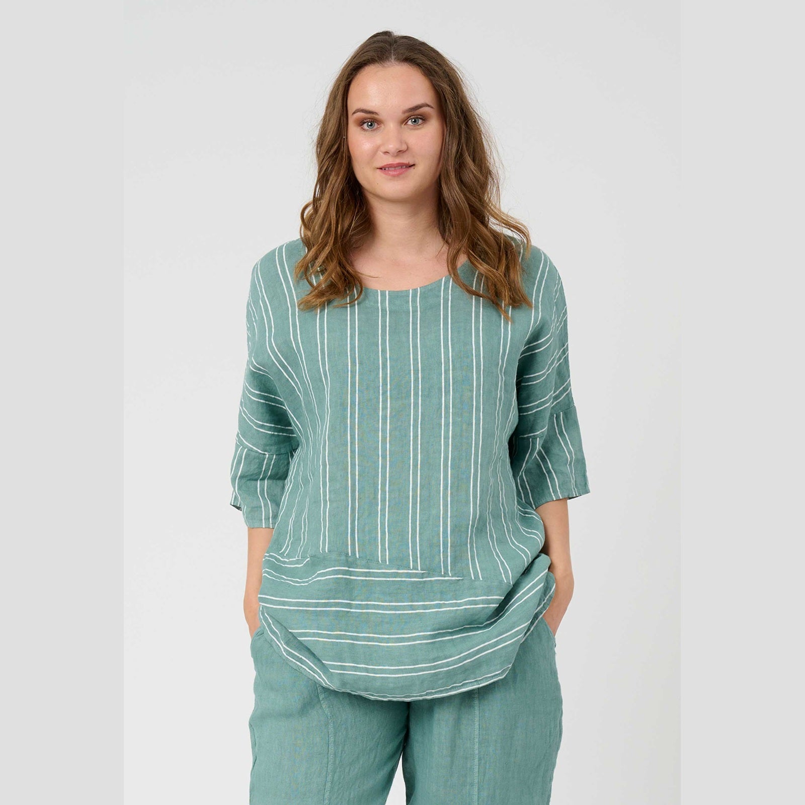 Pont Neuf PNCarli Tunikaer 618 Dusty Green