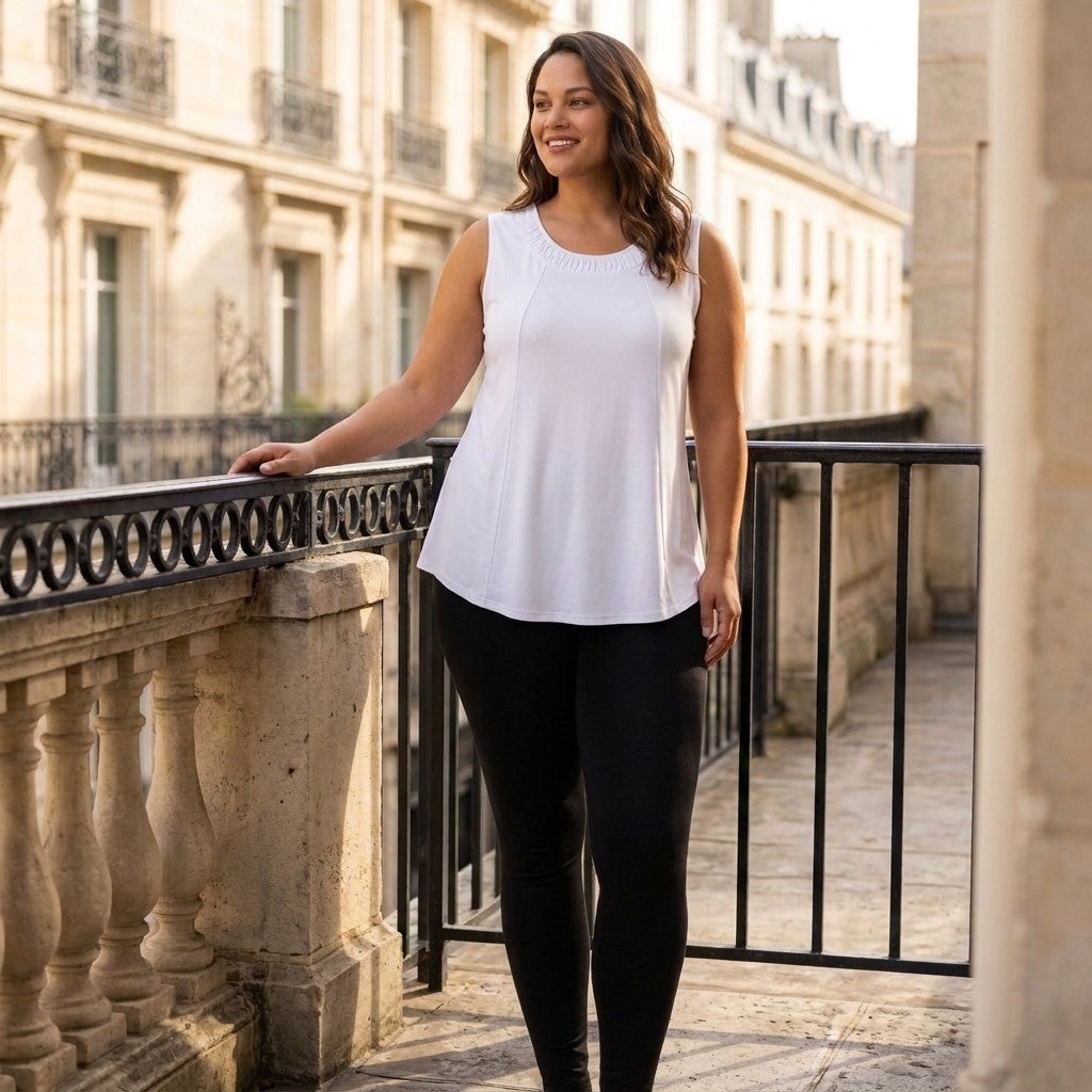 Pont Neuf PNCarmen Toppe 101 White