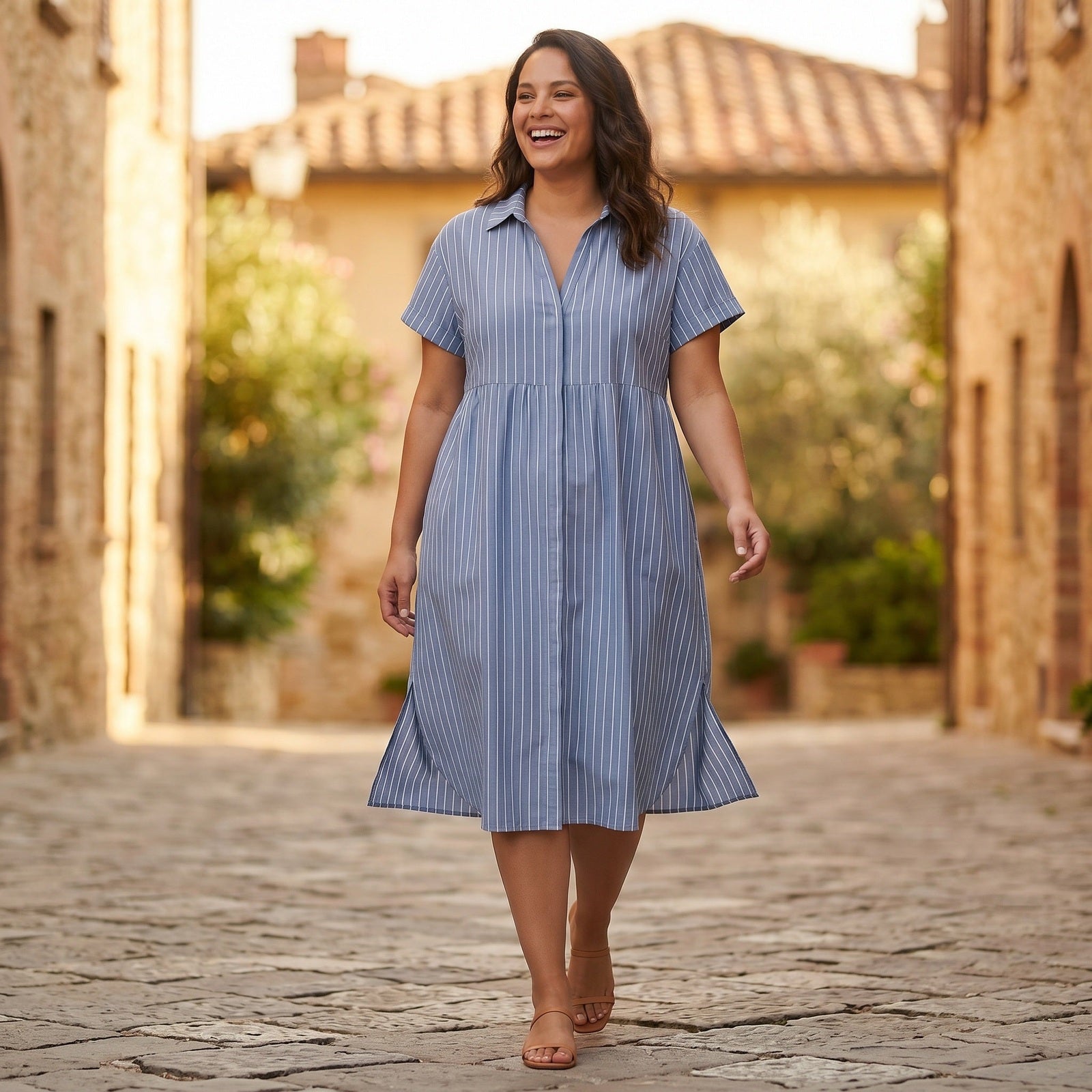 Pont Neuf PNCasie Kjoler 5501 DENIM BLUE