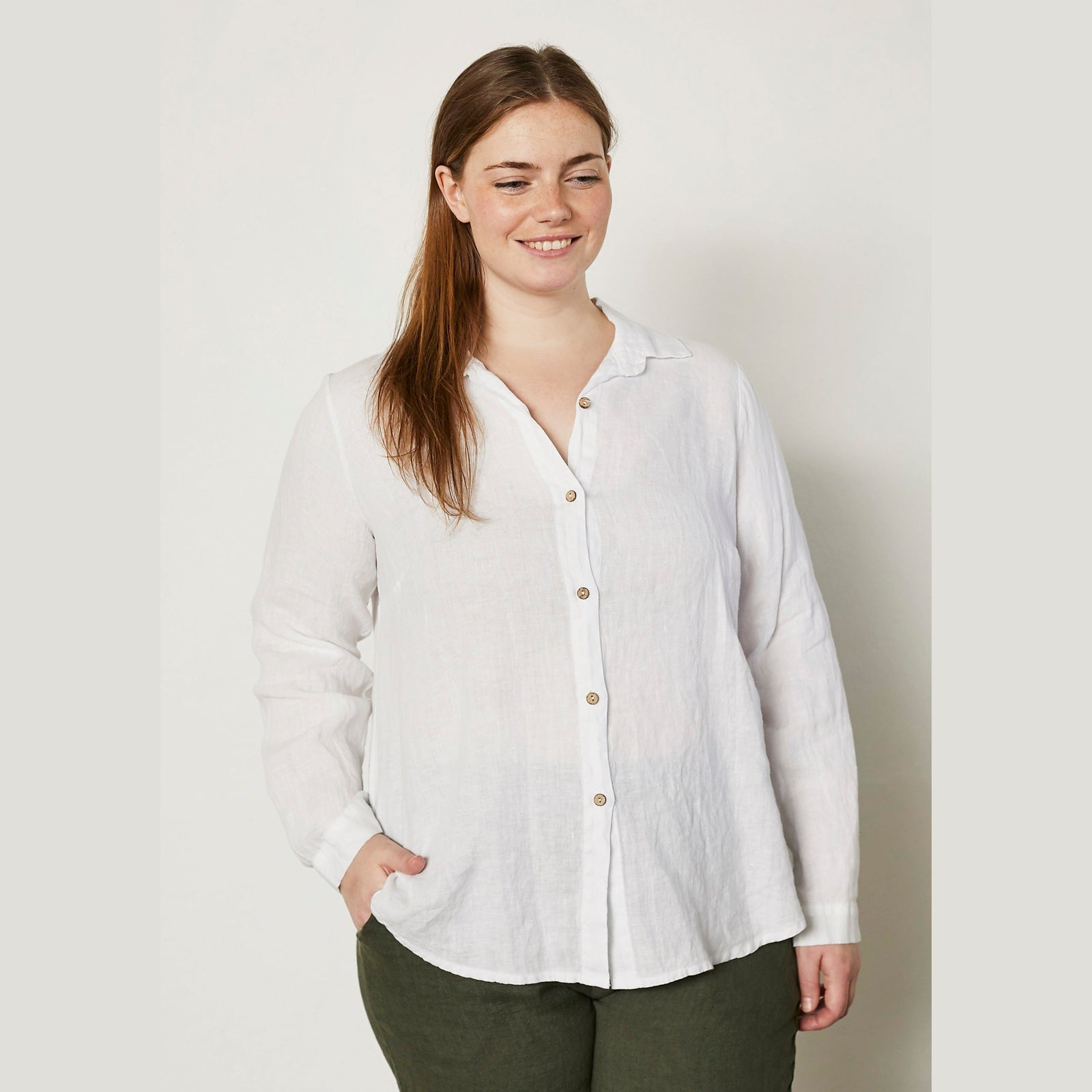 Pont Neuf PNCate Skjortebluser 101 White