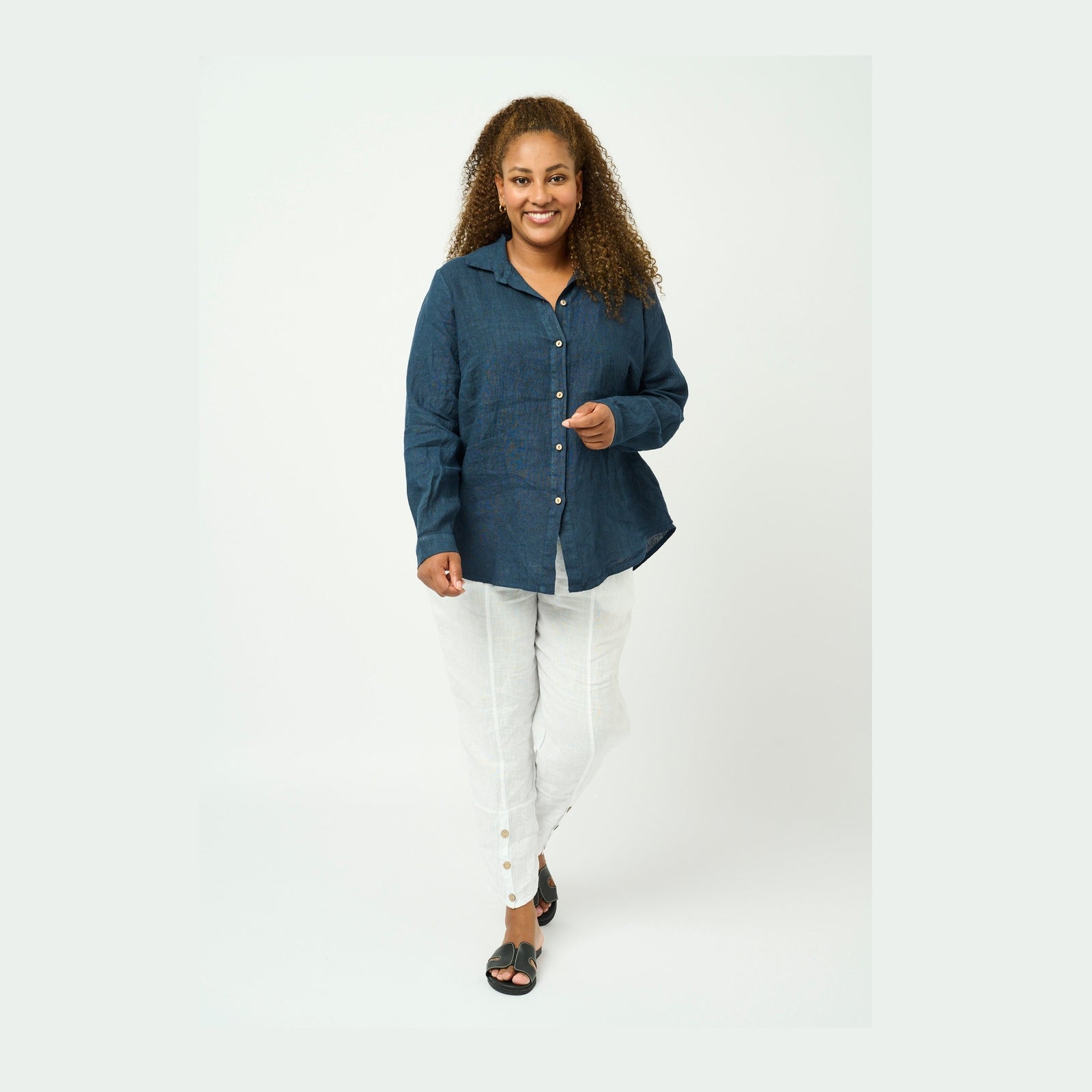 Pont Neuf PNCate Skjortebluser 5999 NAVY BLUE