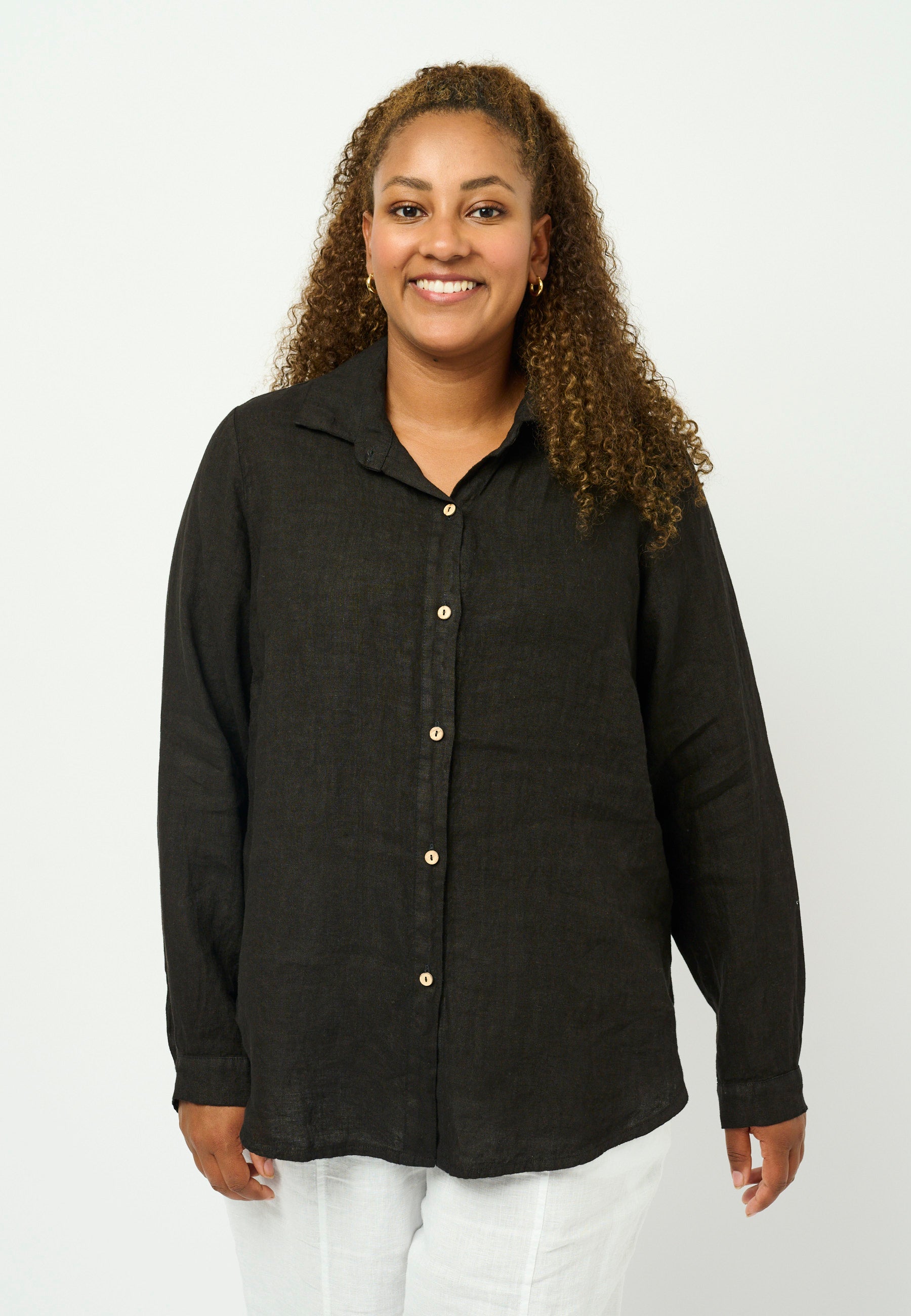 Pont Neuf PNCate Skjortebluser 999 Black