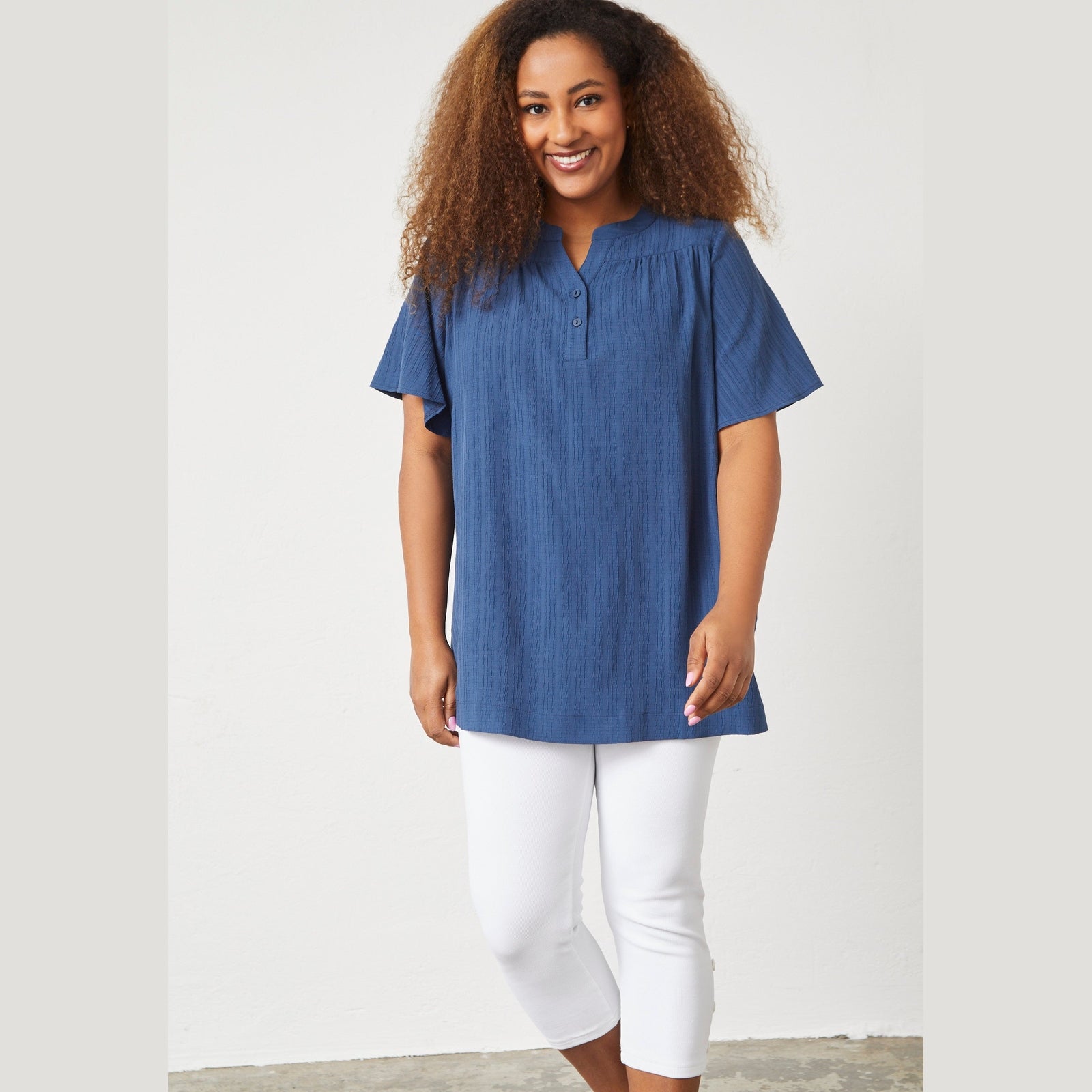 Pont Neuf PNCatleen Bluser 5900 Dusty Navy