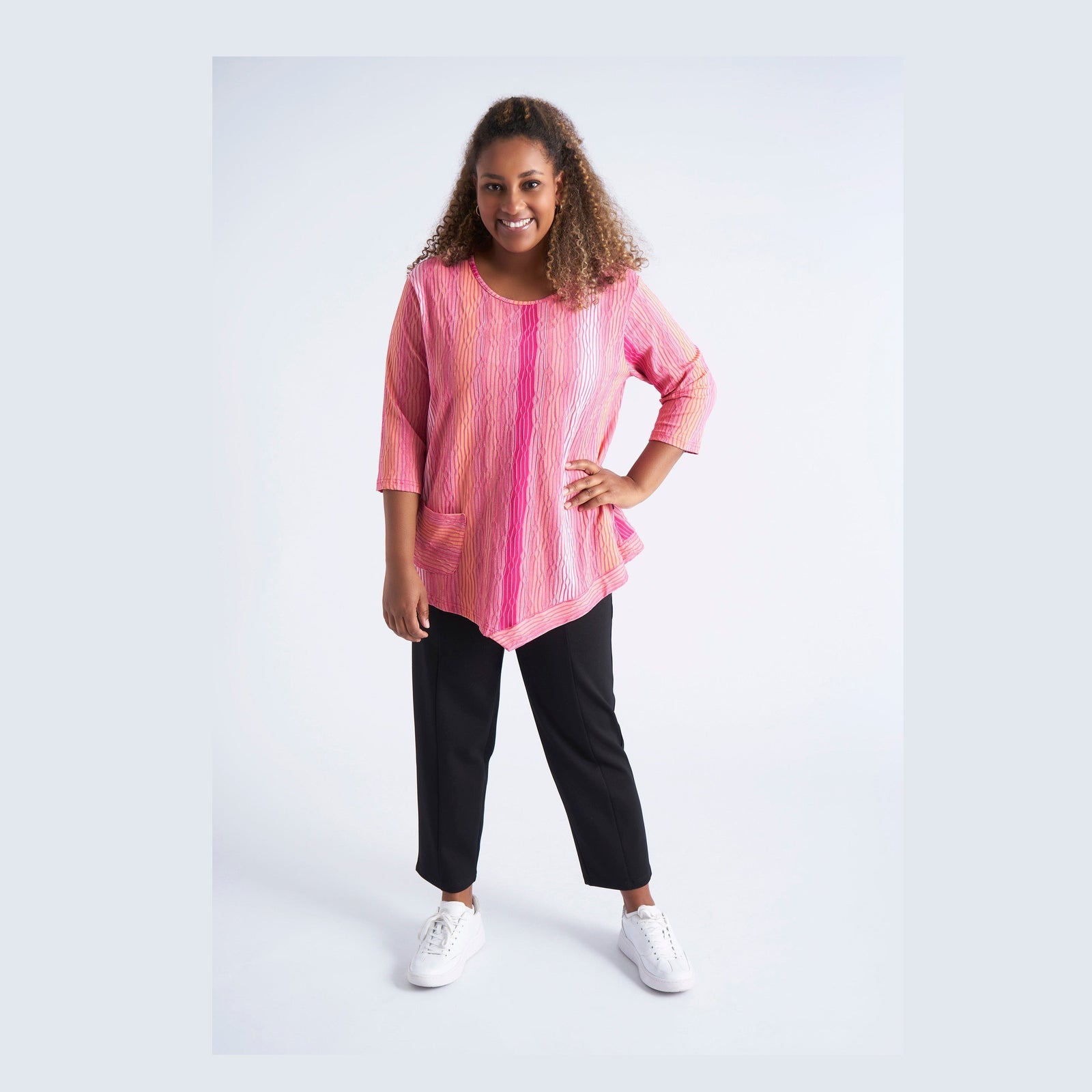 Pont Neuf PNCeleste Bluser 163 Fuchsia