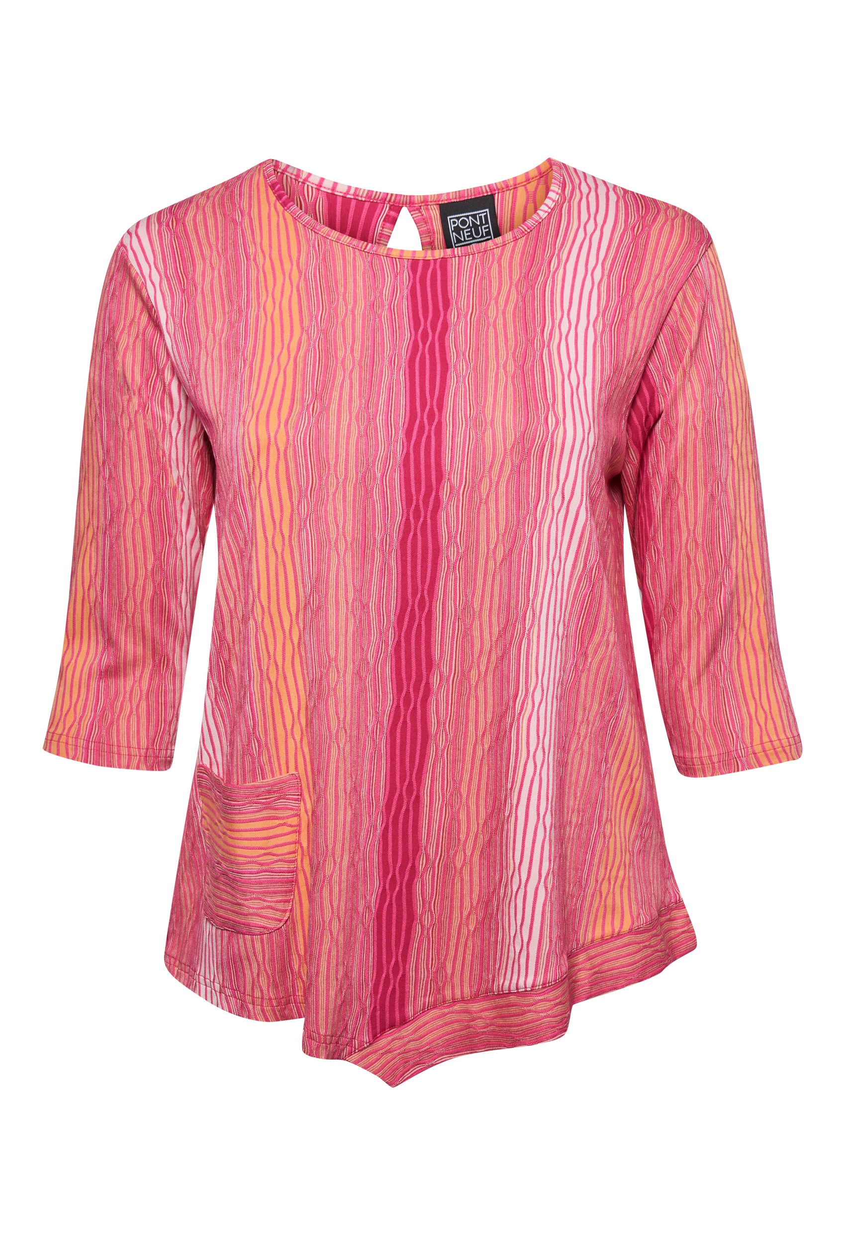 Pont Neuf PNCeleste Bluser 163 Fuchsia