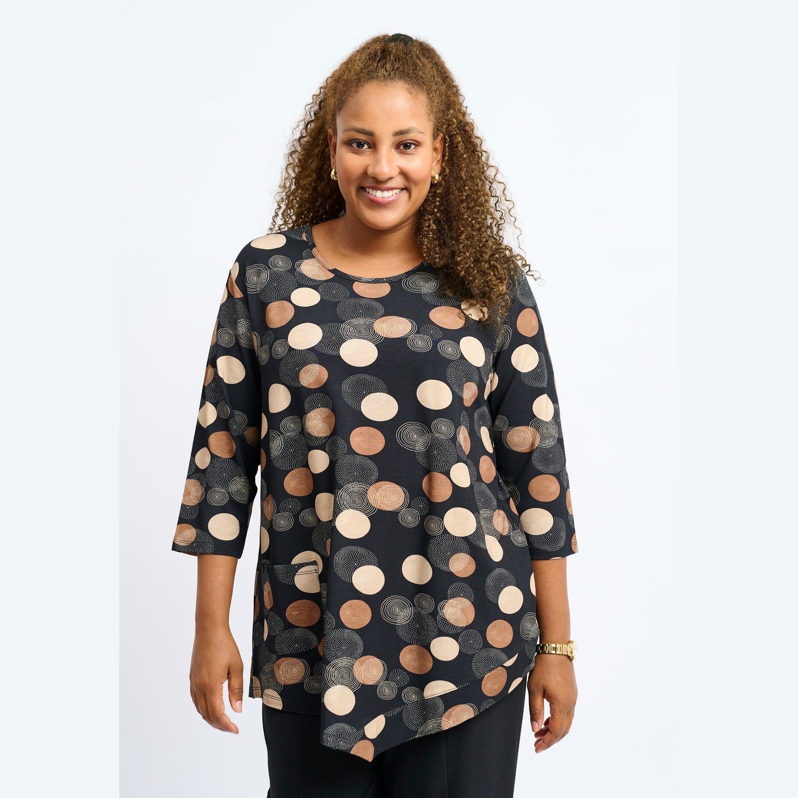 Pont Neuf PNCeleste Bluser 9999 BLACK