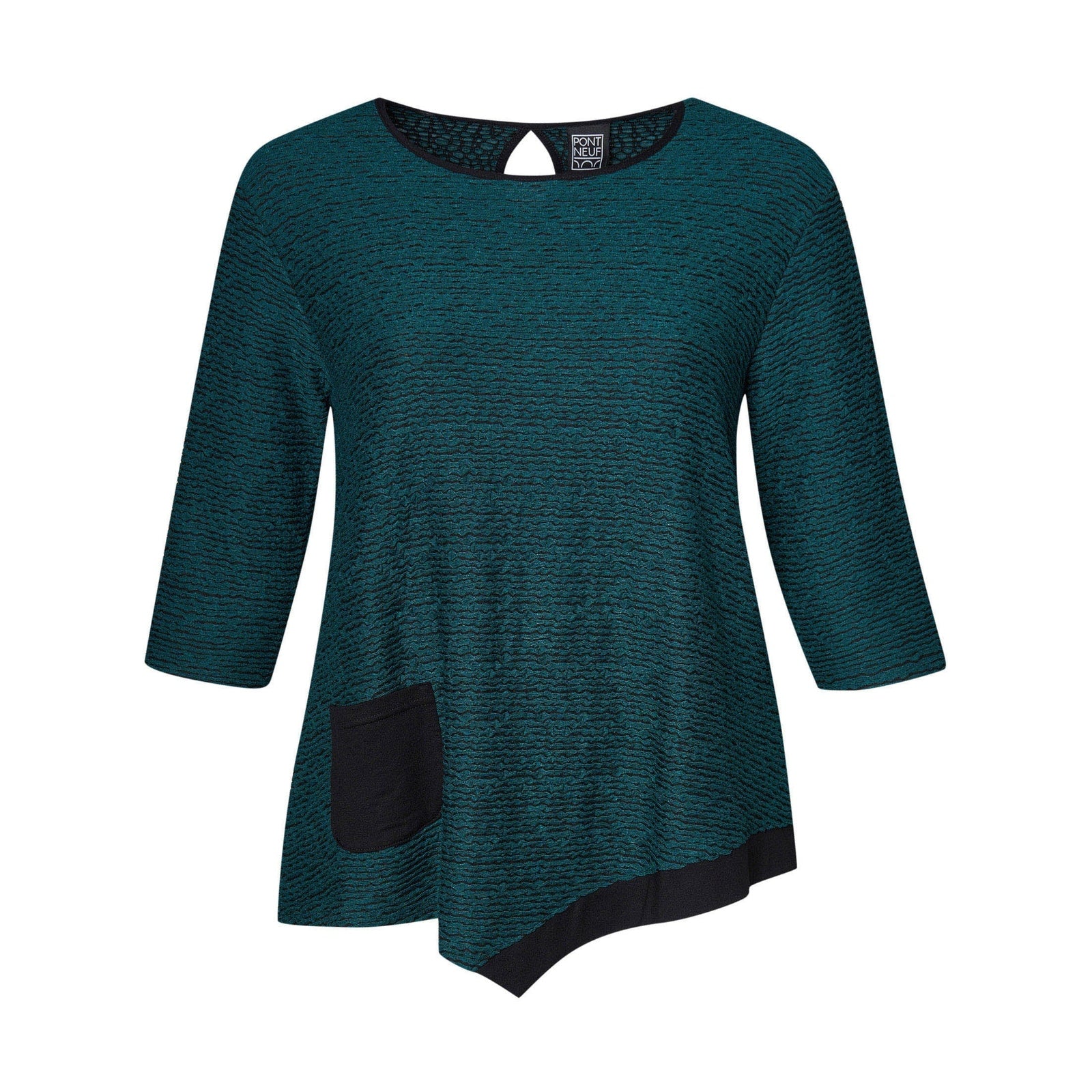 Pont Neuf PNCeleste Tunikaer 5052 Petrol Blue