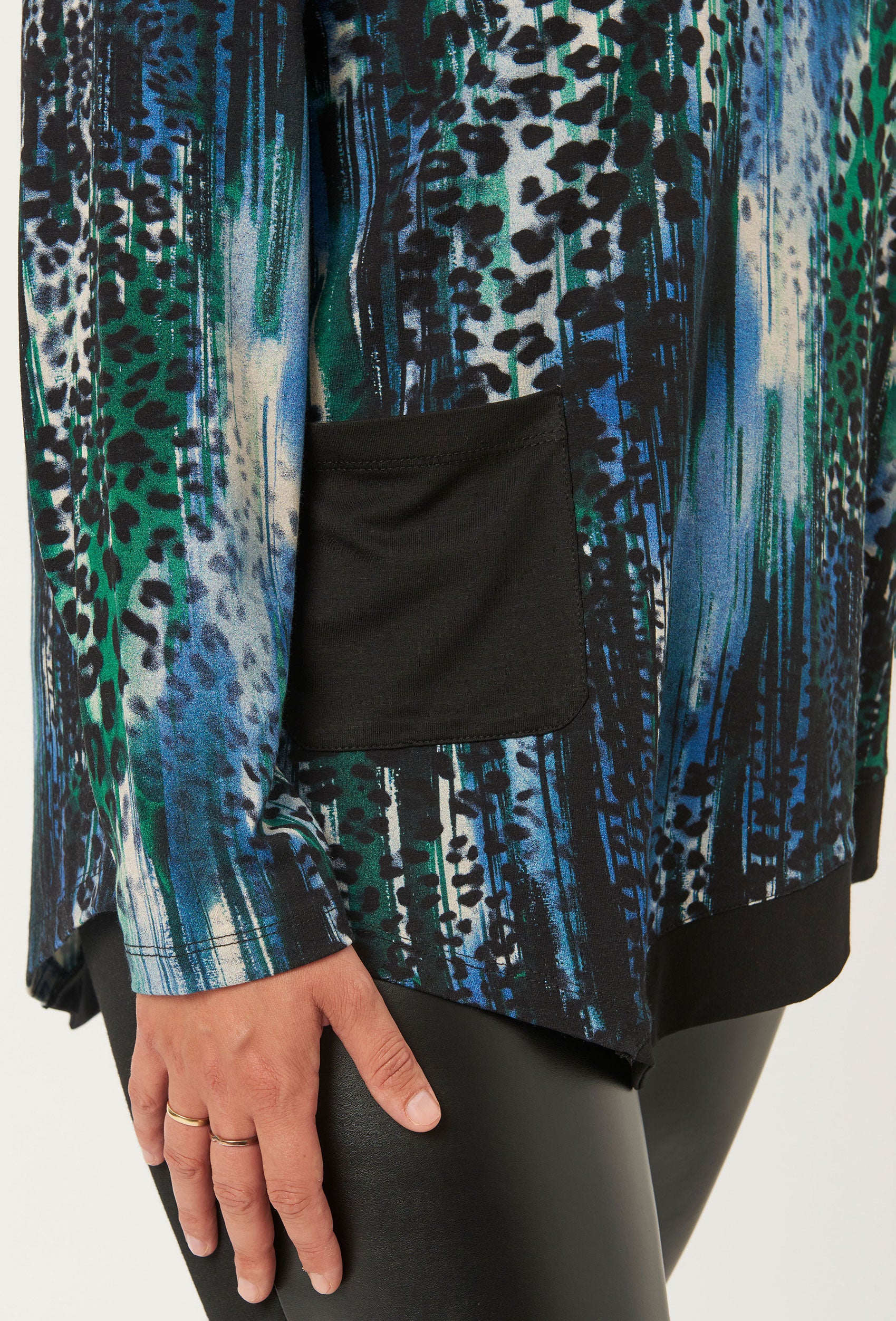 Pont Neuf PNCeleste Mie Bluser 621 Pine Green